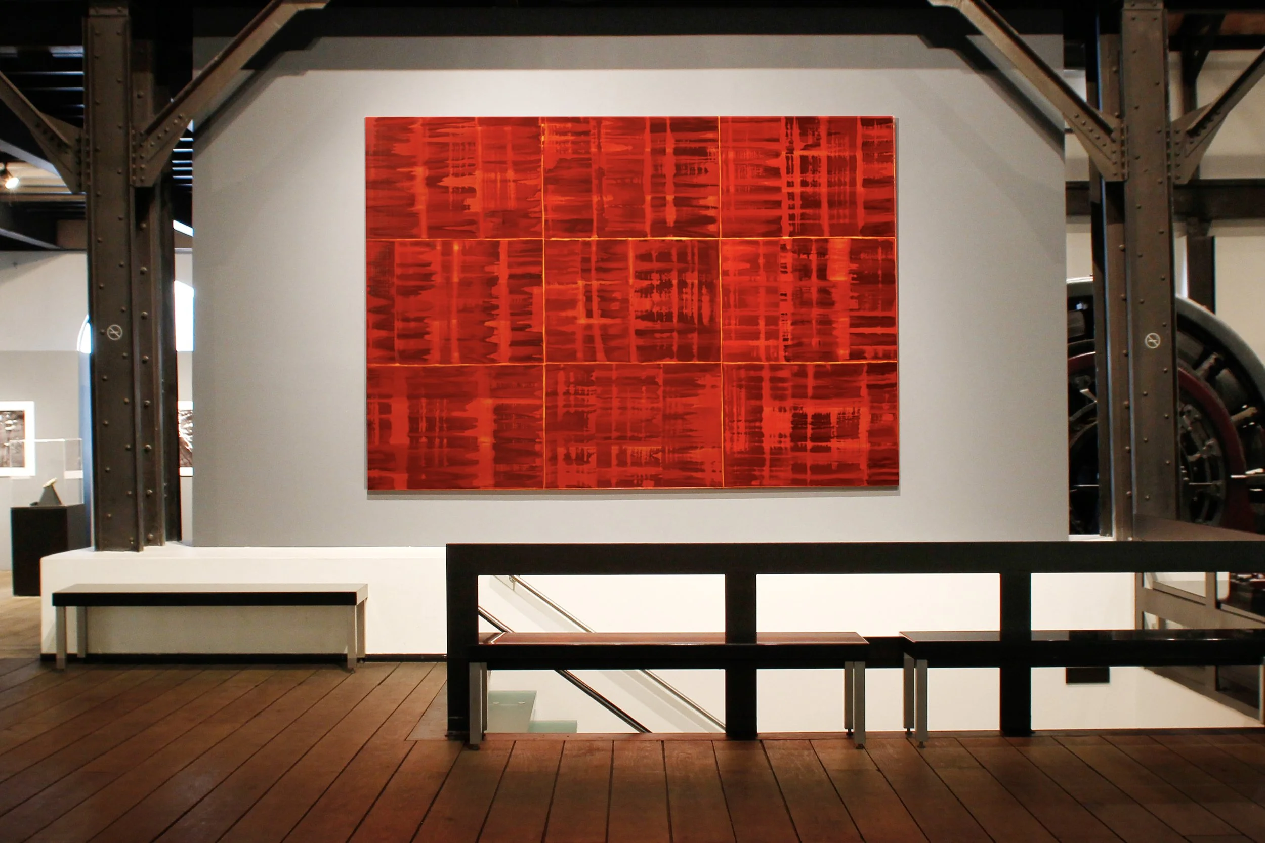 Installation view of KAILASH, Museo Estación Indianilla, Mexico City, 2012.