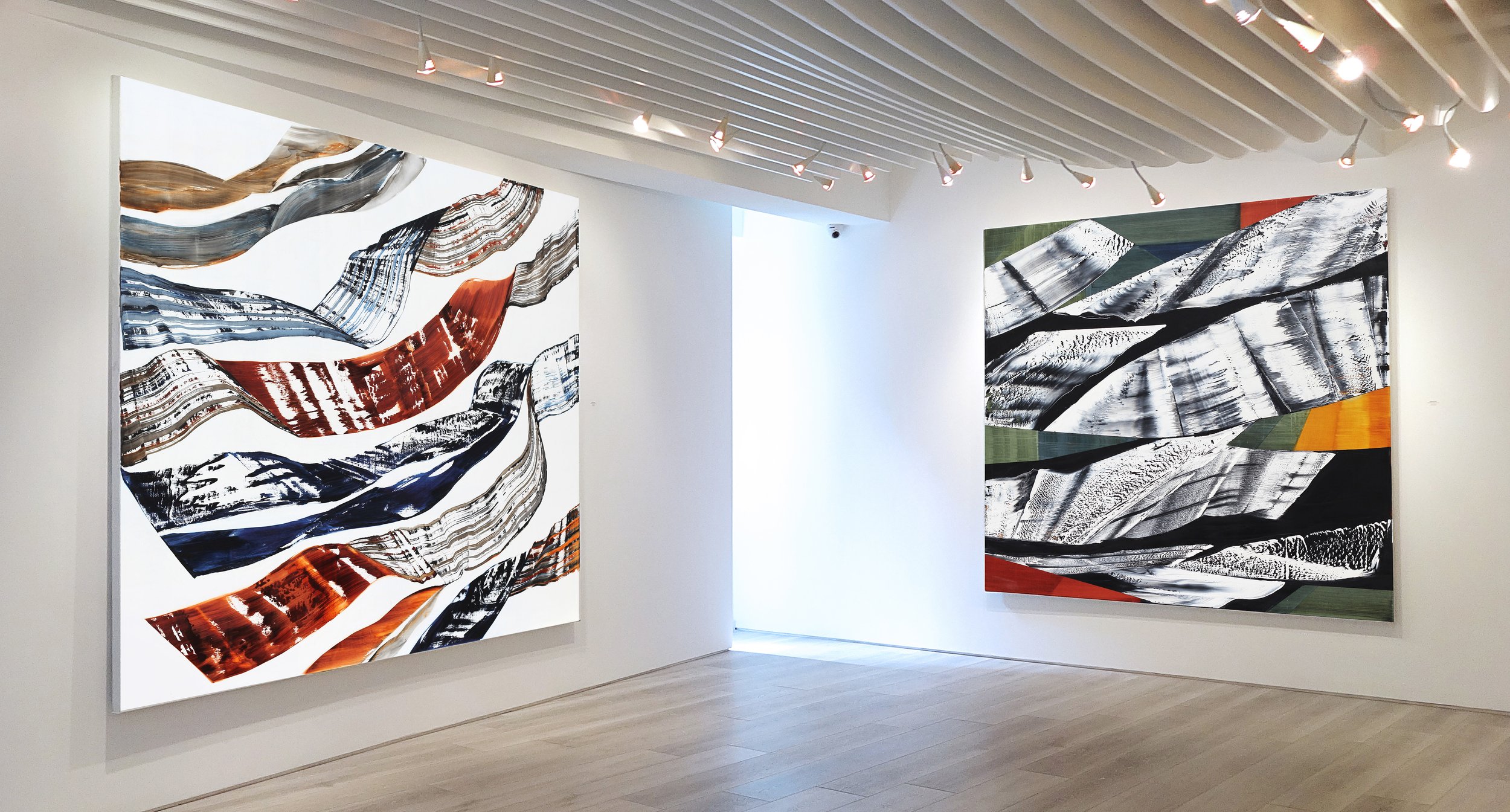 Installation view of KAILASH BLACK MOUNTAIN, Sundaram Tagore Gallery, Hong Kong, 2014.