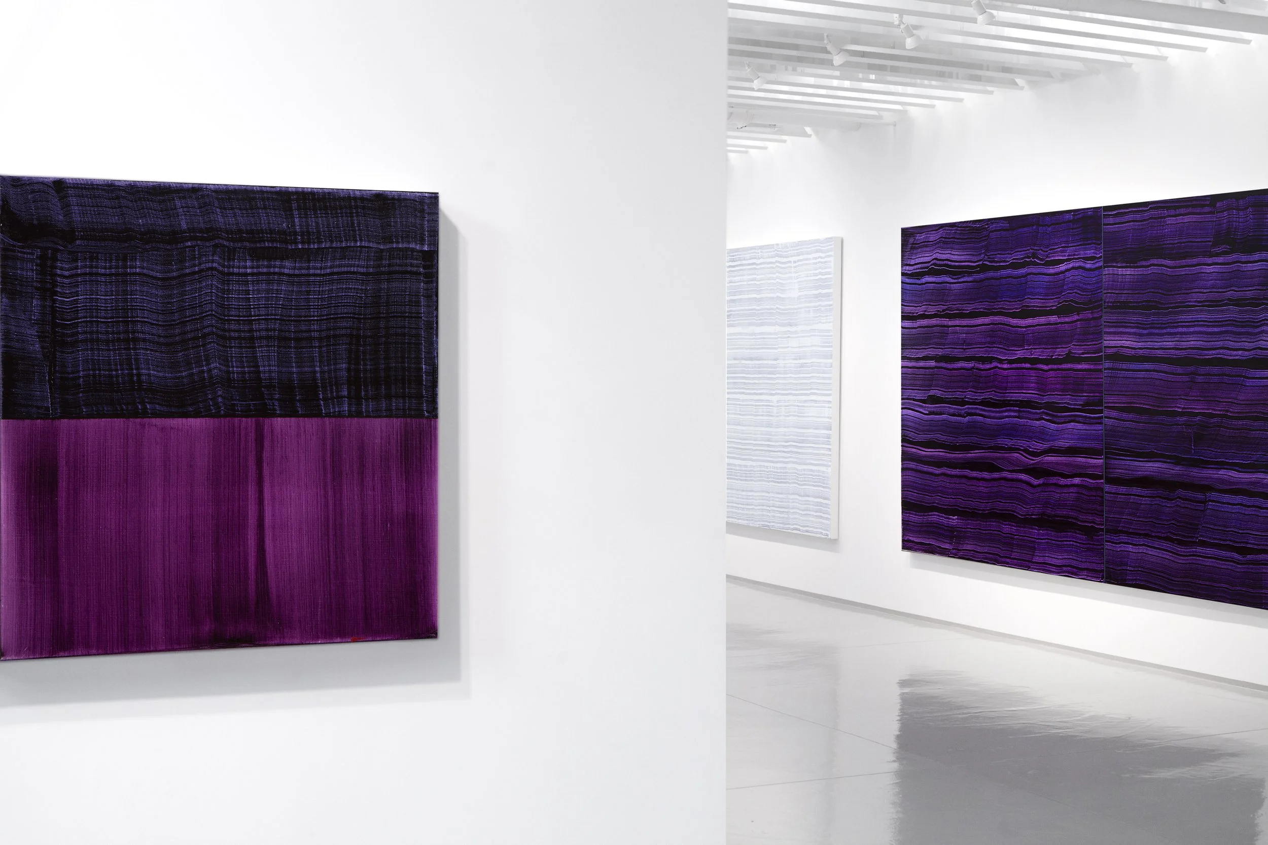 Installation View of VIOLET, Sundaram Tagore Gallery, New York, Chelsea 2016.