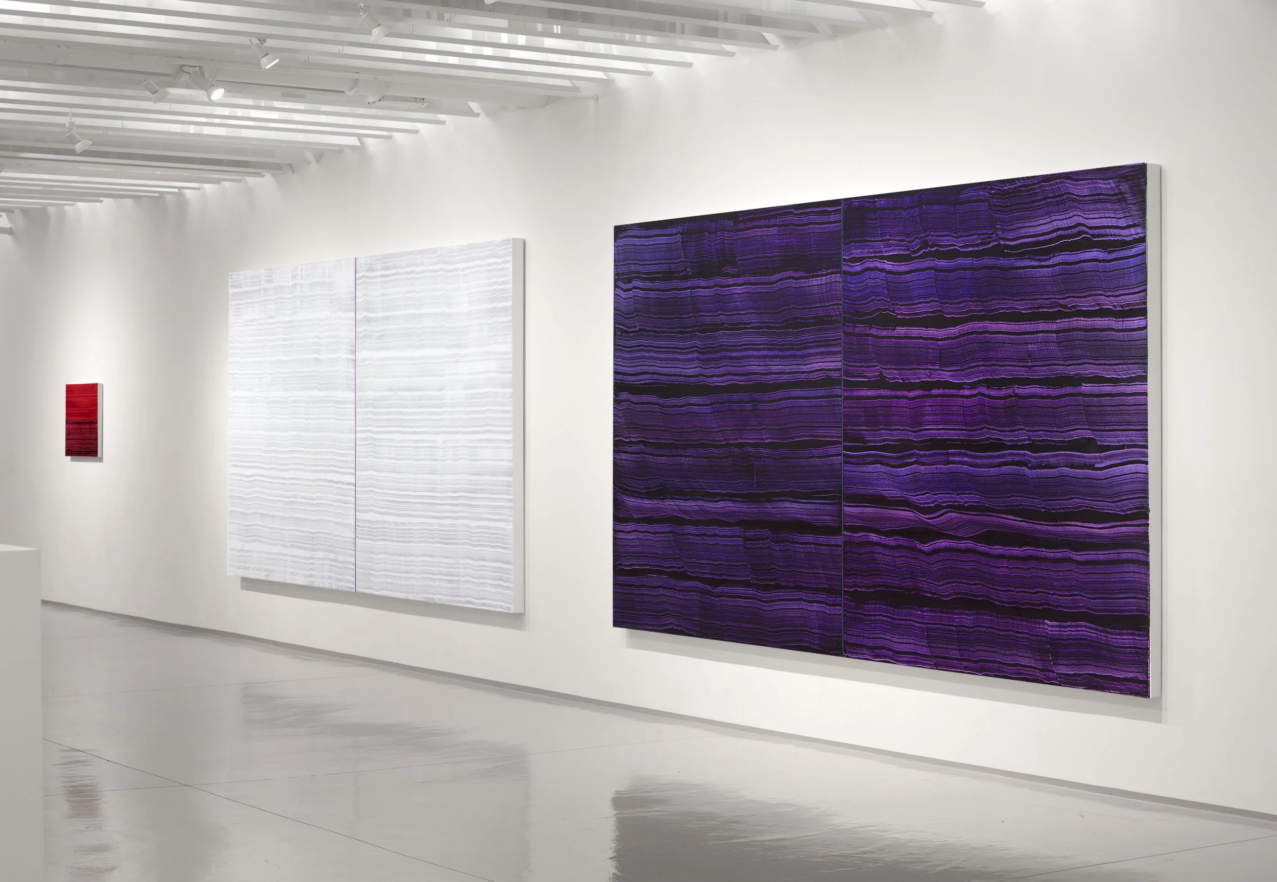 Installation View of VIOLET, Sundaram Tagore Gallery, New York, Chelsea 2016.