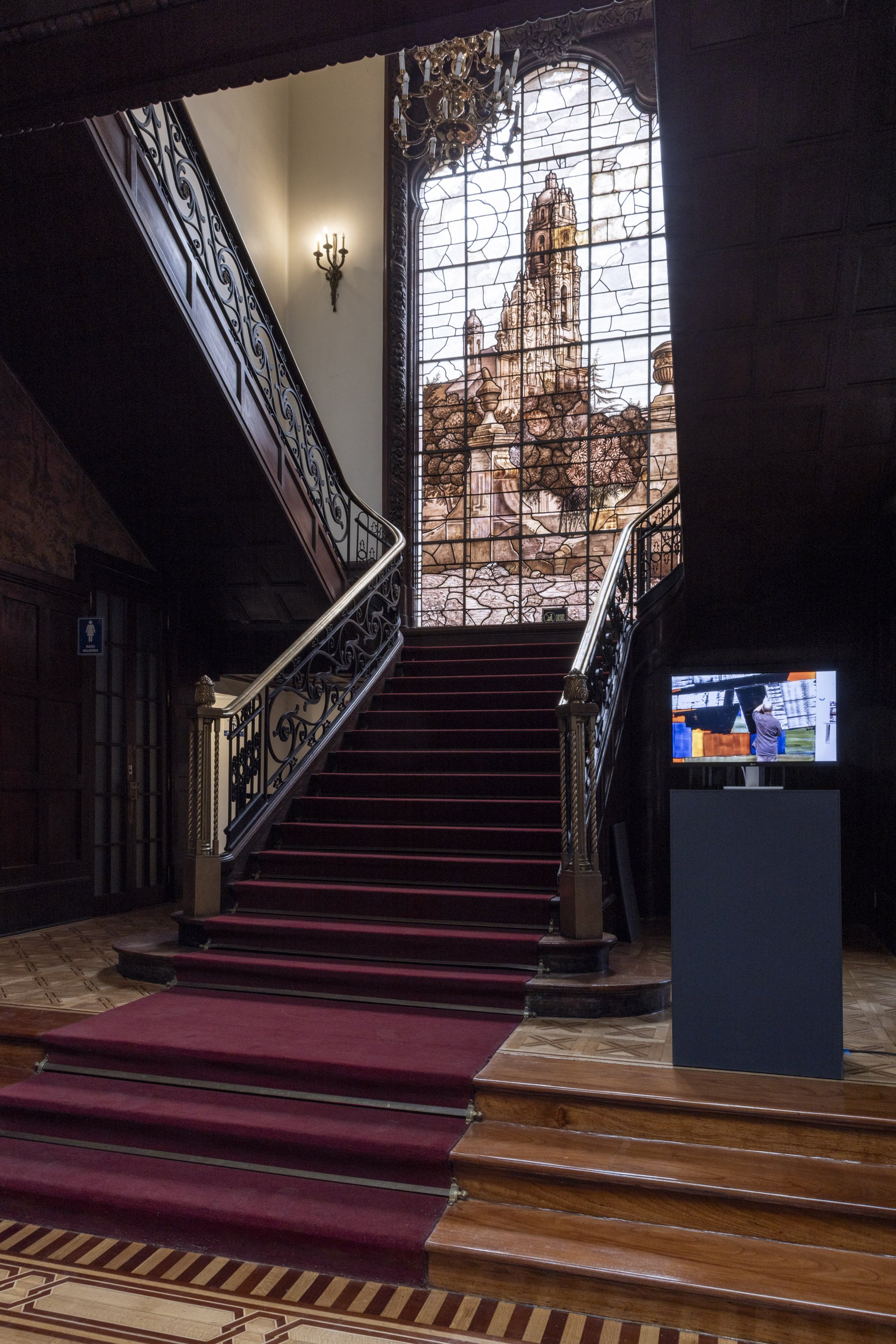 Installation view of KAILASH 2012-2026, Casa Universitario del Libro, Mexico City, 2026