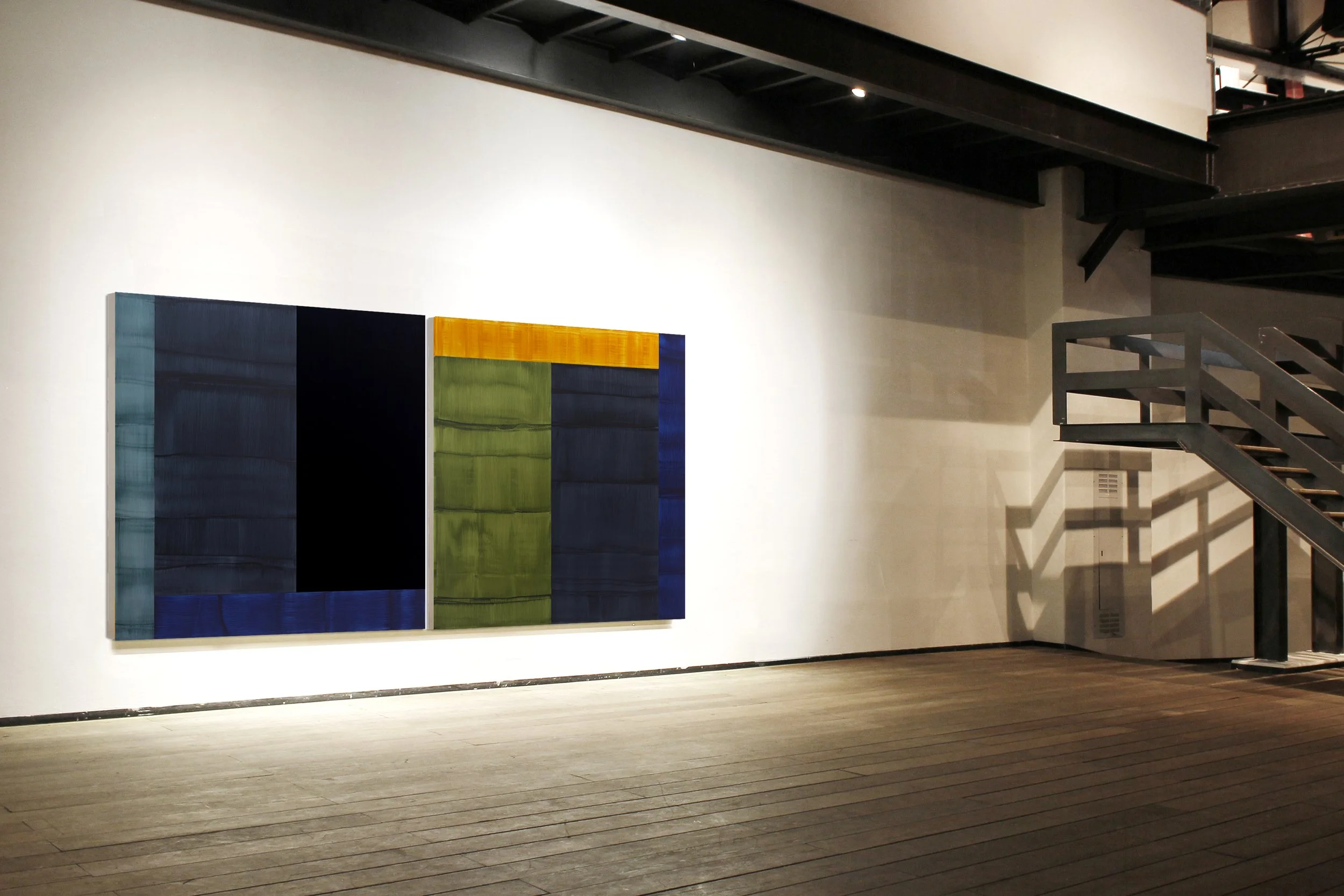 Installation view of BHUTAN ABSTRACTO, Museo Estación Indianilla, Mexico City, 2015.