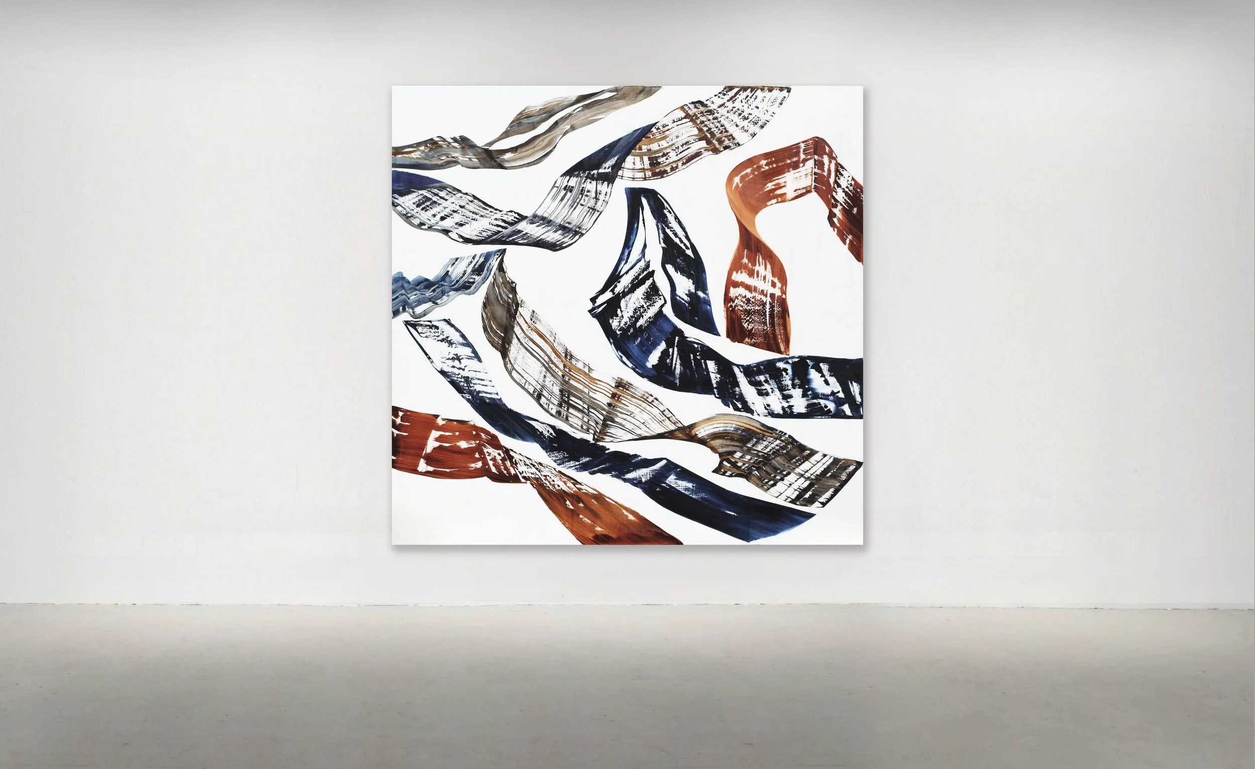 BLACK MOUNTAIN PF3, 2014. Oil on Linen 71 x 71 inches (180.3 x 180.3 cm).