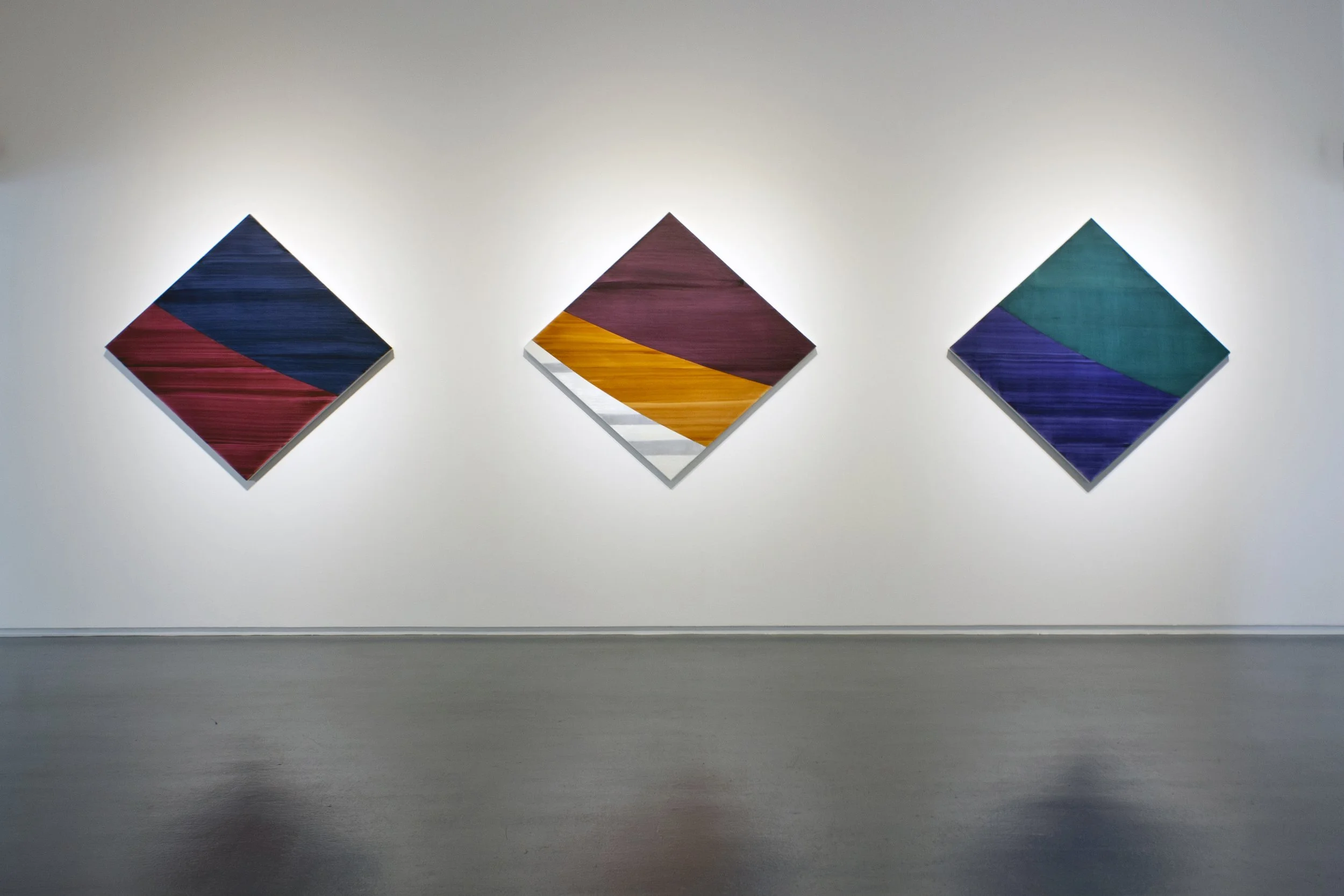 Installation view of FULL CIRCLE AND THE DIAMOND SERIES at Sundaram Tagore Gallery Singapore 2021