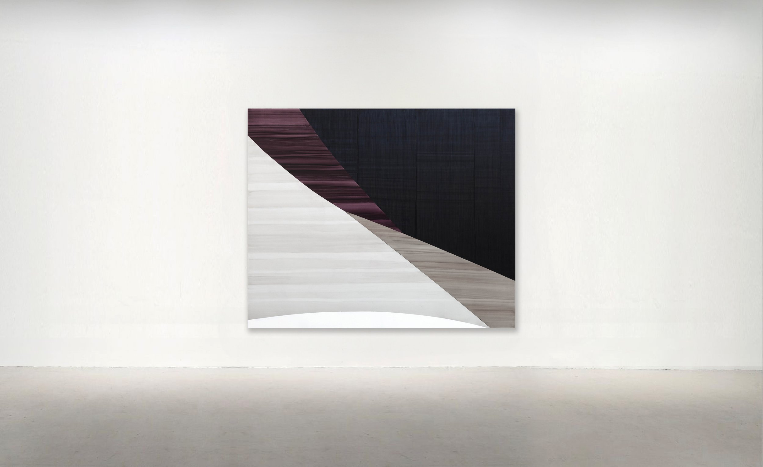 FULL CIRCLE P 3, 2020. Oil on linen 71 x 86 inches (180 x 218 cm).