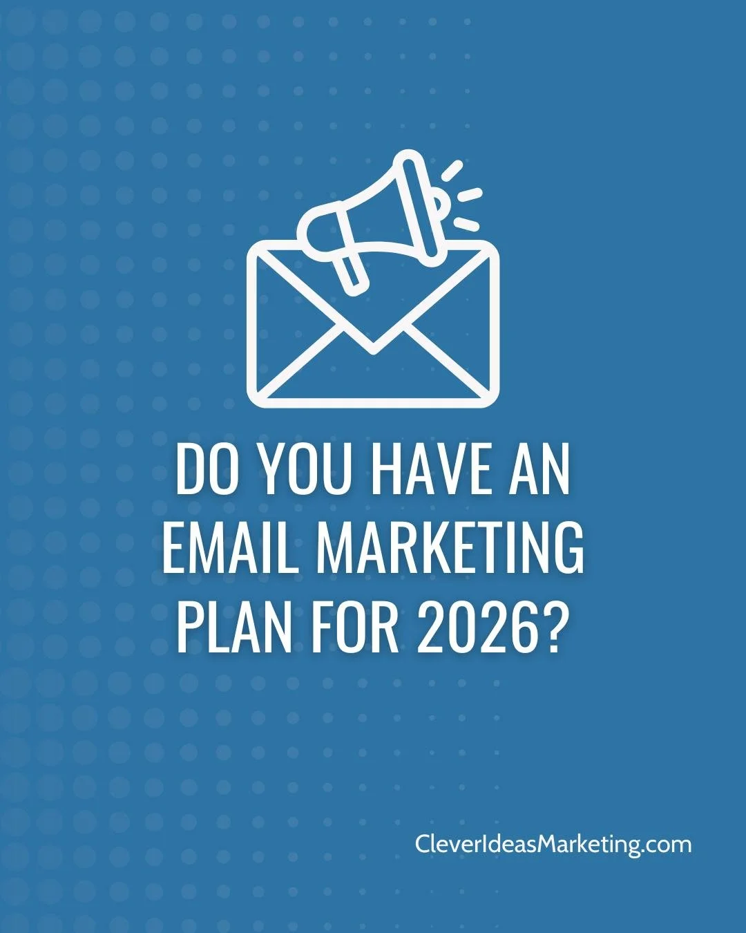 If your list is in a spreadsheet, you have new email addresses from Giving Tuesday, your last fundraiser or new donors - don't wait.

Stay top of mind.
Promote your programs and special events.
Share about your mission and who you help.

It doesn't h