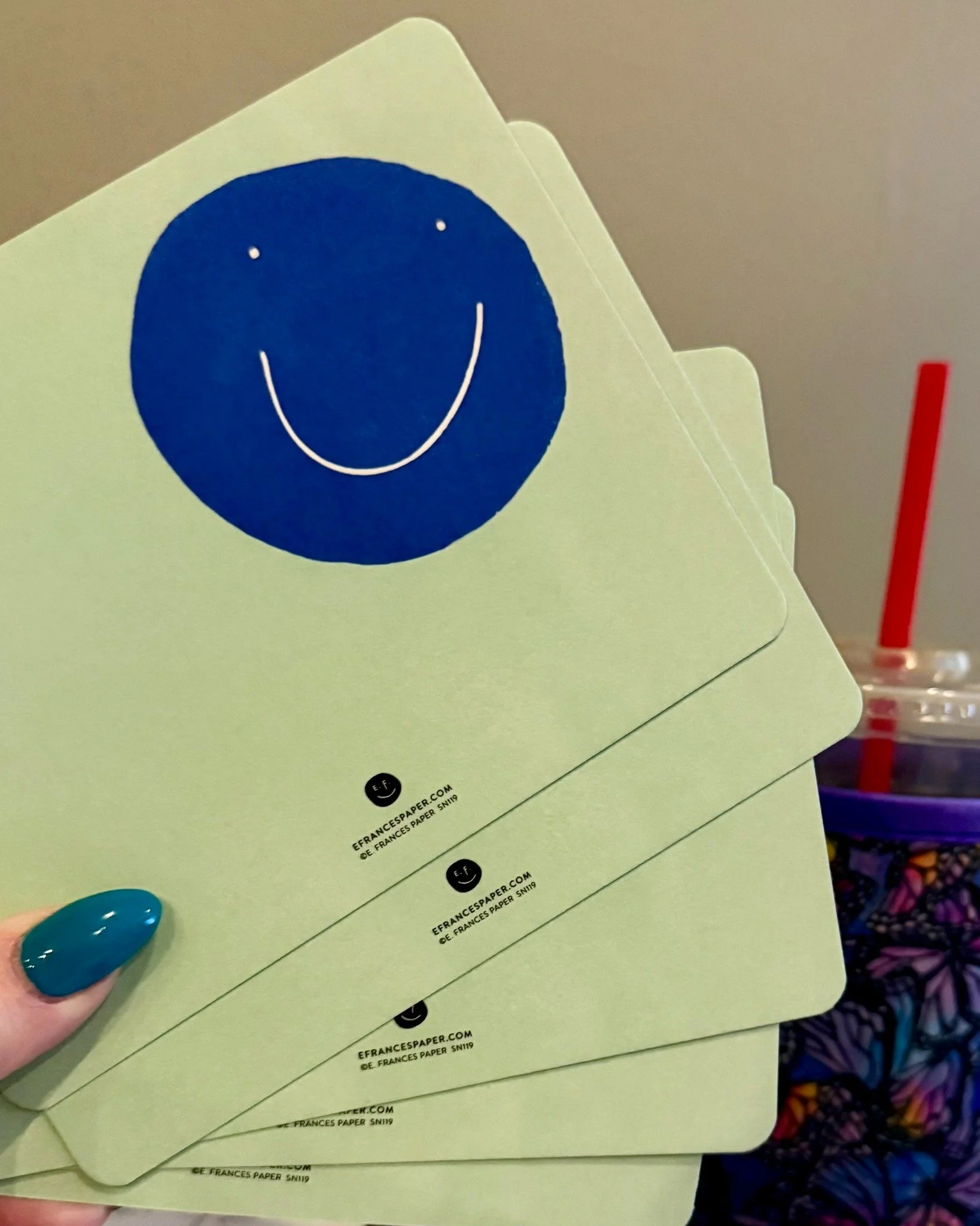 Wrote a few thank you notes this morning ✍