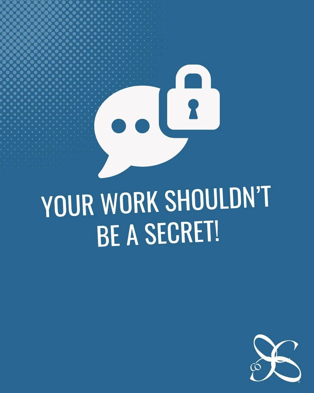 "We're the best kept secret..." ❌

Post the video. Share your successes, give updates on your work, invite them to your next event.

Your followers and email subscribers signed up to hear from you! 

#SocialMediaMarketing #EmailMarketing #M