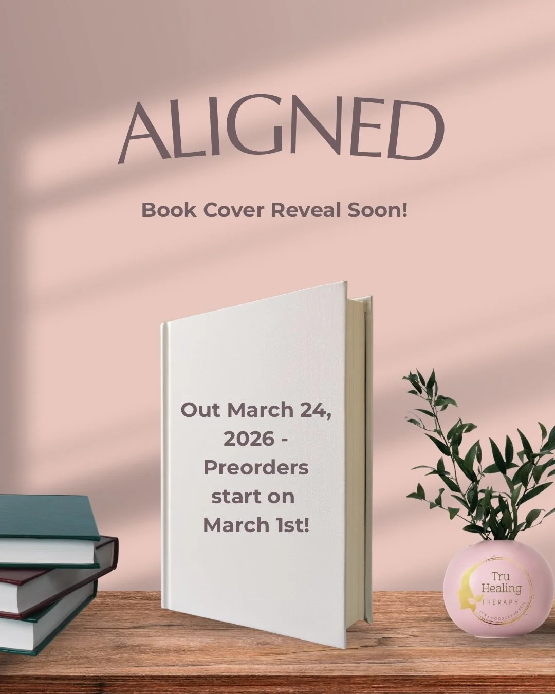 March 24th feels different this year.

On my 40th birthday, my book Aligned officially launches 🤍

This book is for anyone stuck in anxiety, overthinking, or self-doubt &mdash; and ready to finally feel calmer, clearer, and more in control.

Pre-ord