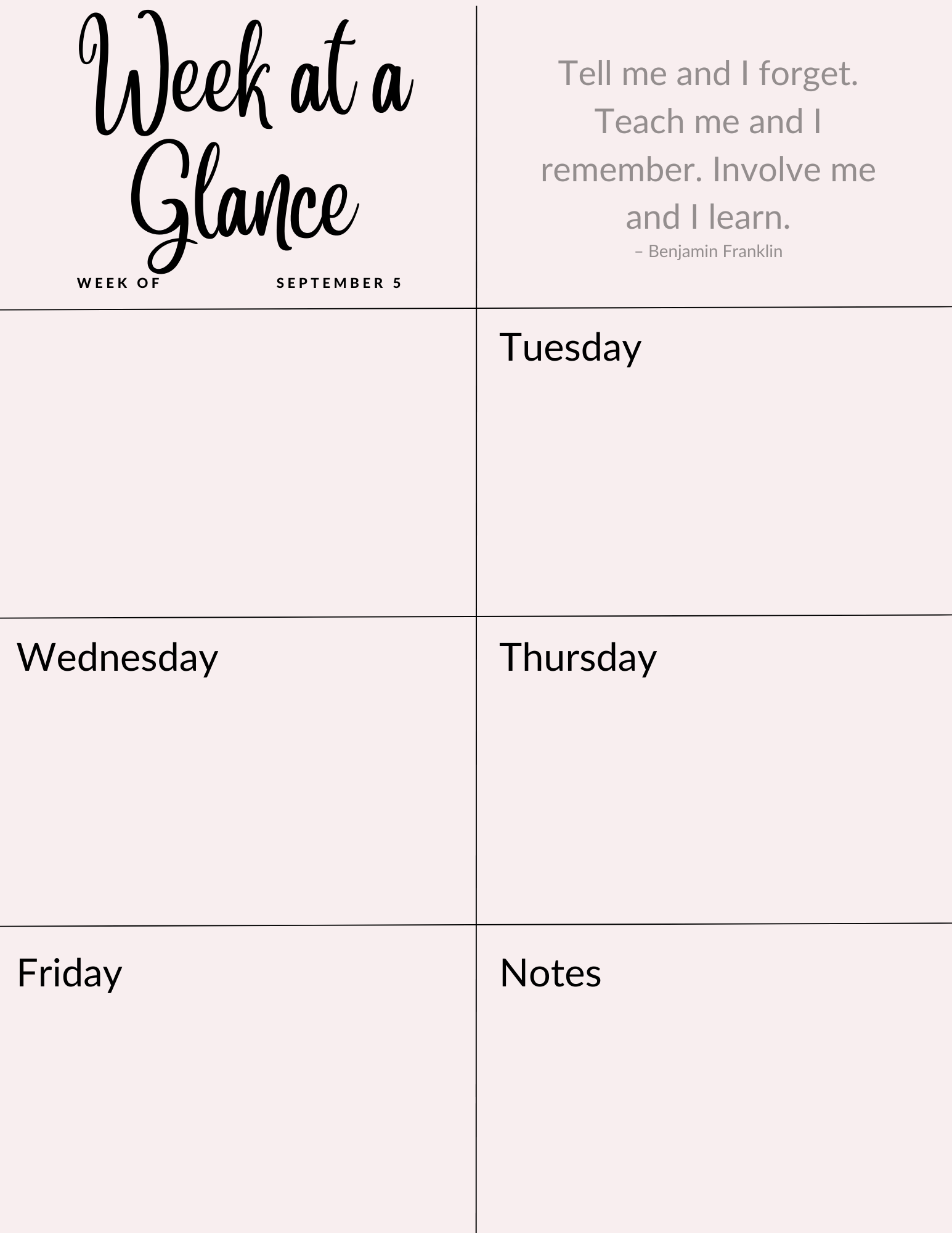 Special Education Resource Teacher school planner semester 1 ontario