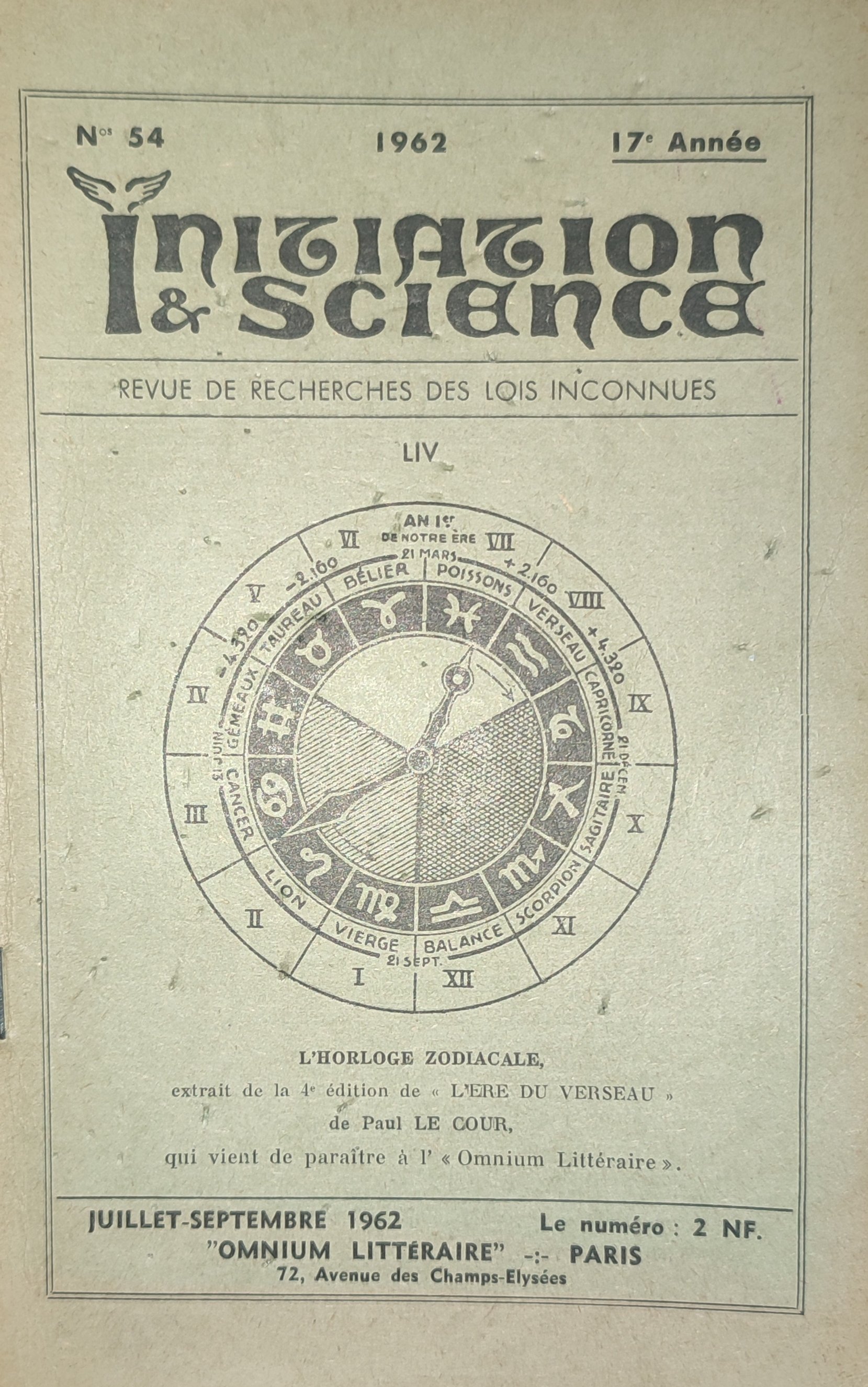 Initiation & Science n°54 (PDF) — vieuxbazar.fr