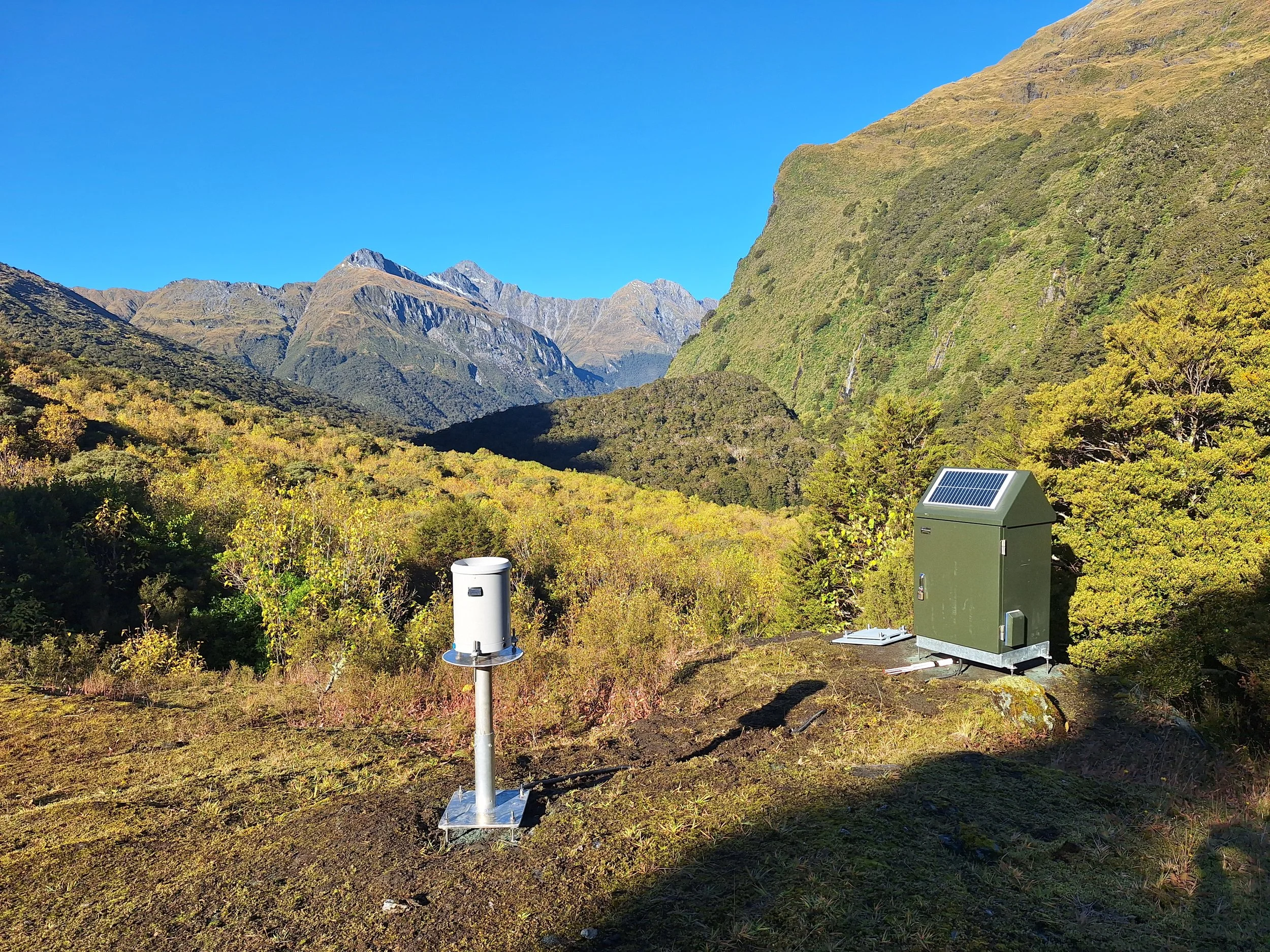 Mt Aspiring National Park Rain Gauge Monitoring