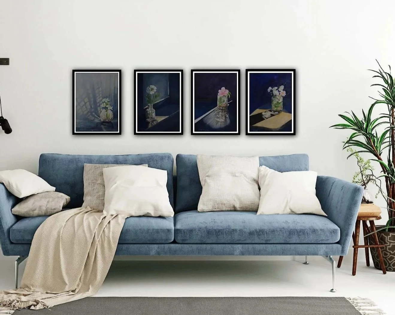 Flowers, light and Shadow