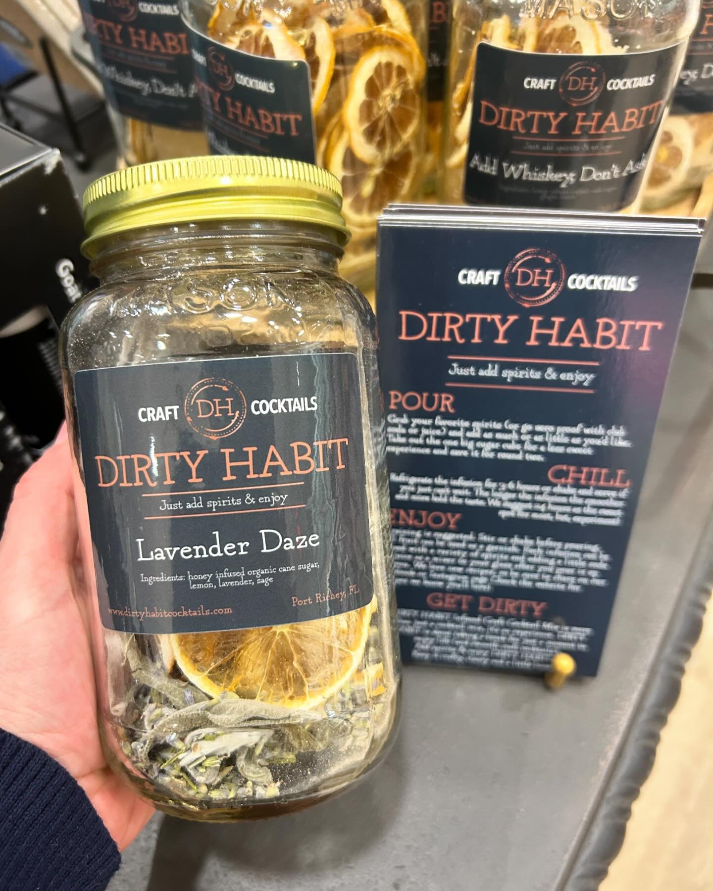 New flavor: lavender daze in the shop!  Y&rsquo;all love these @dirtyhabit_cocktailmix - just add spirits and enjoy. So easy and fun for busy summer months. Perfect gifts. Open til 6 @thecrossingclarendon. 

#shoplocal #shopsmall #shoparl #boutiquesh