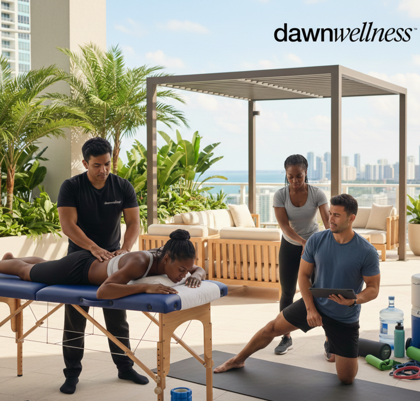 What Is the Difference Between Assisted Stretching and Sports Massage for Florida Athletes?