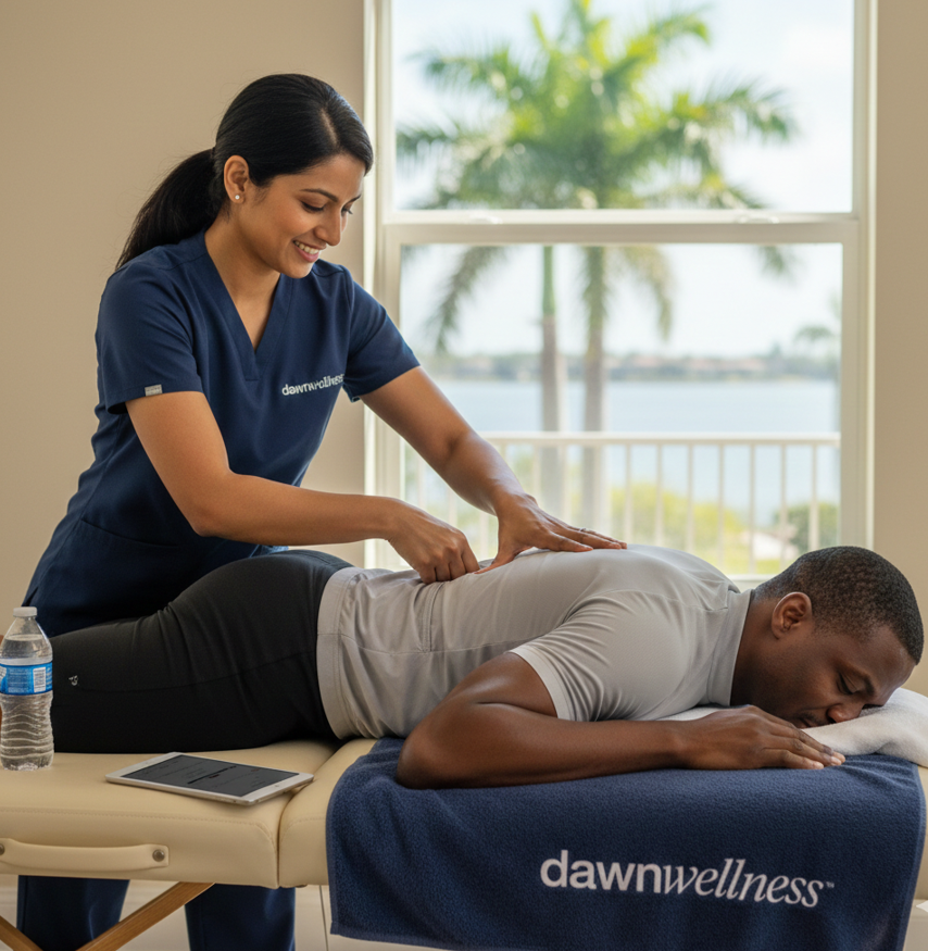 Mobile Massage for Cyclists in Tampa Bay: Expert Recovery for Lower Back and Quad Relief