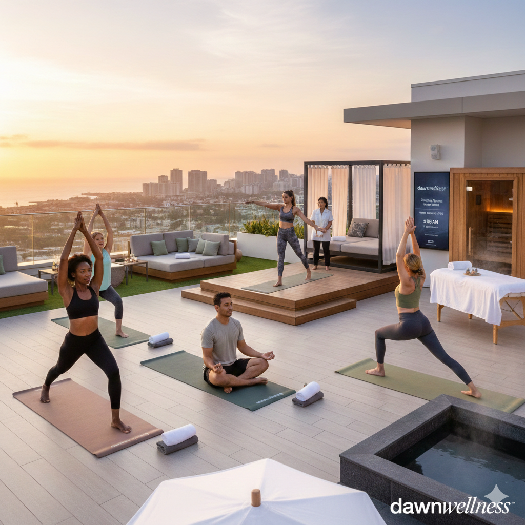 Your Gym, Your Spa: How Dawnwellness Transforms Your Building's Common Areas
