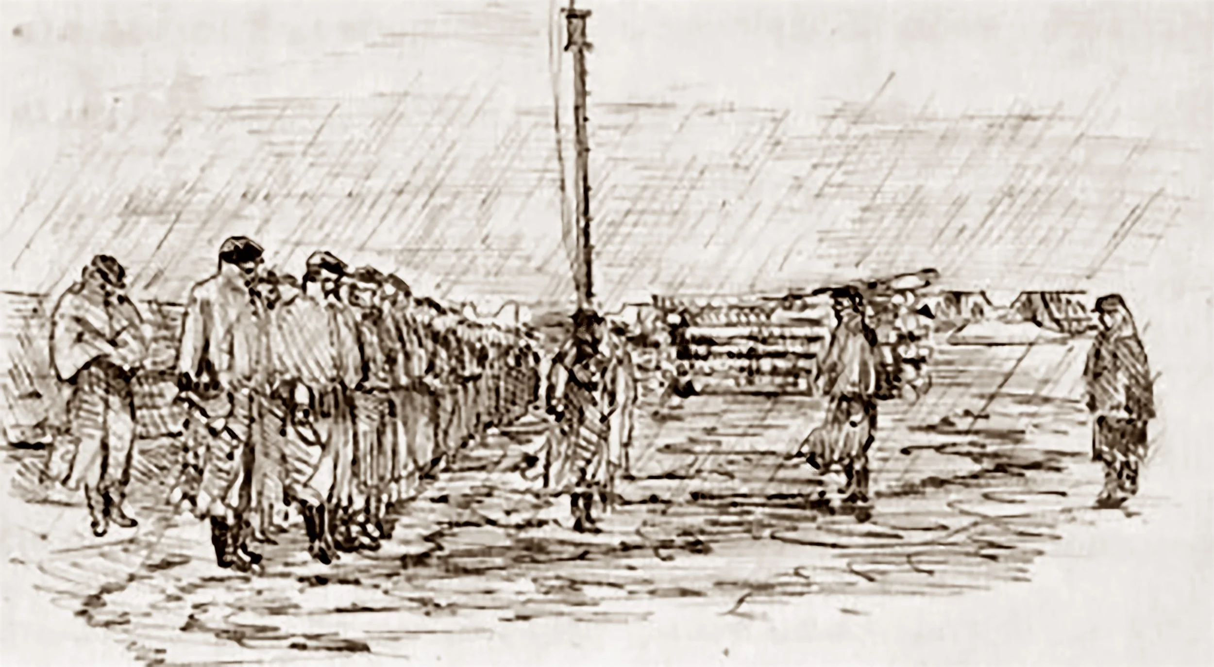  “Our new captain arrived here and is a regular aristocrat..he is worse than any regular that ever breathed, here it is in the worst part of the winter..but he ordered light roll calls every day. for the health of the men, it has already begun to tel