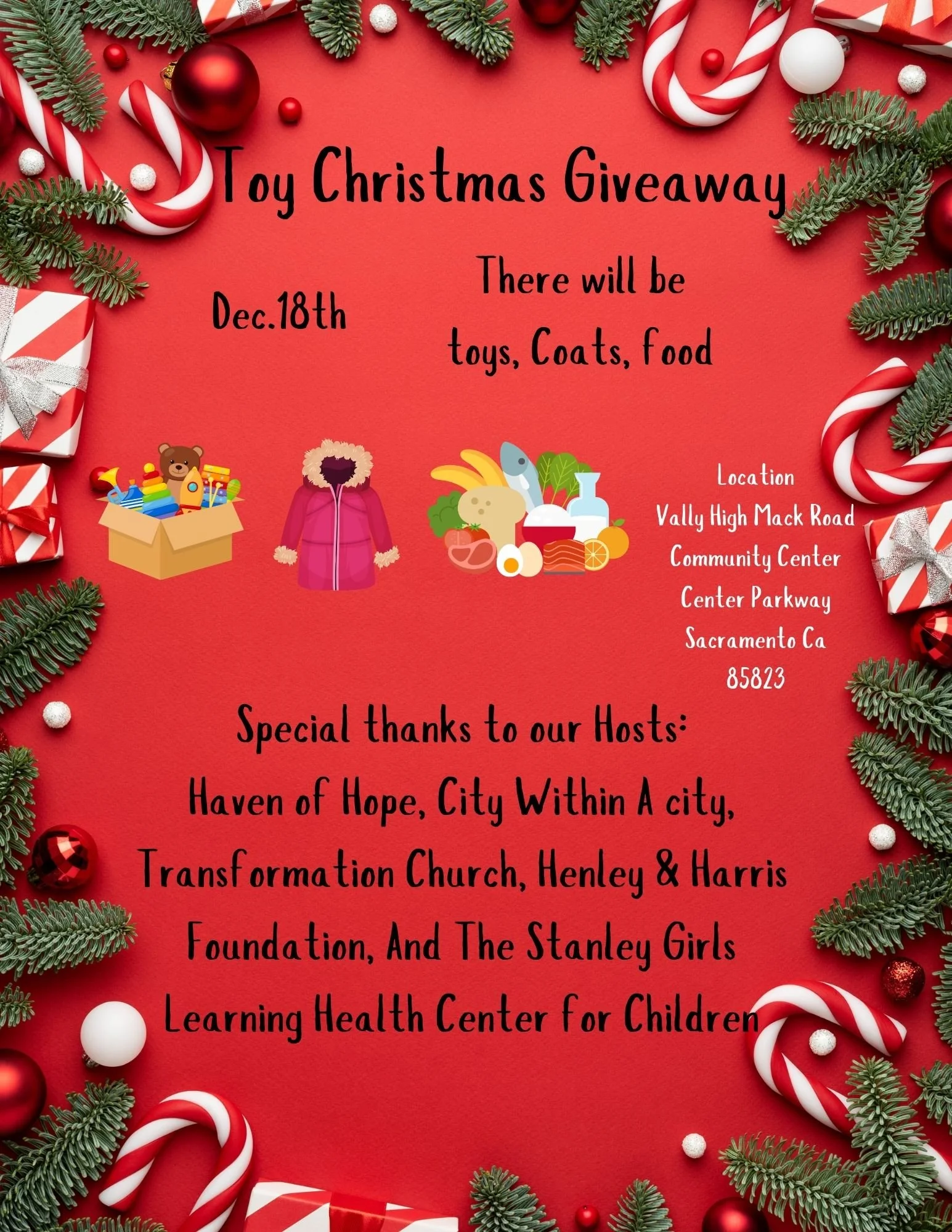 Red Green White Modern Christmas Market Invitation Flyer.jpg