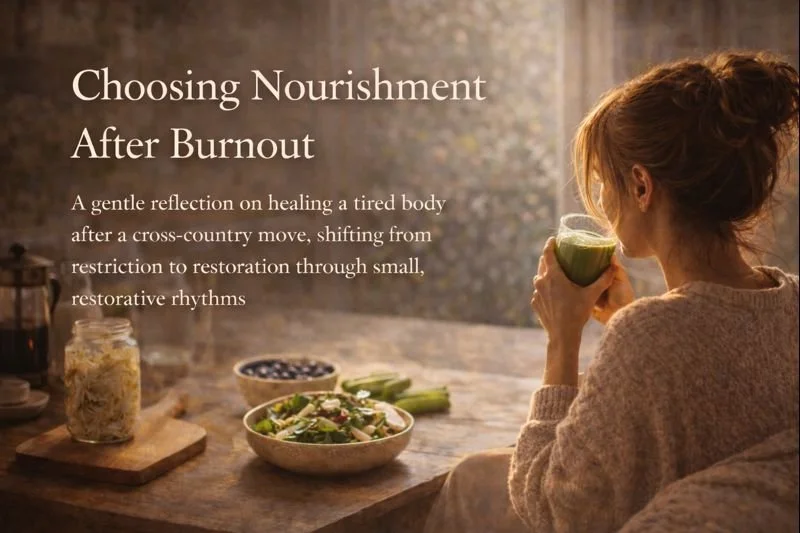 Nourishment That Restores, Not Restricts