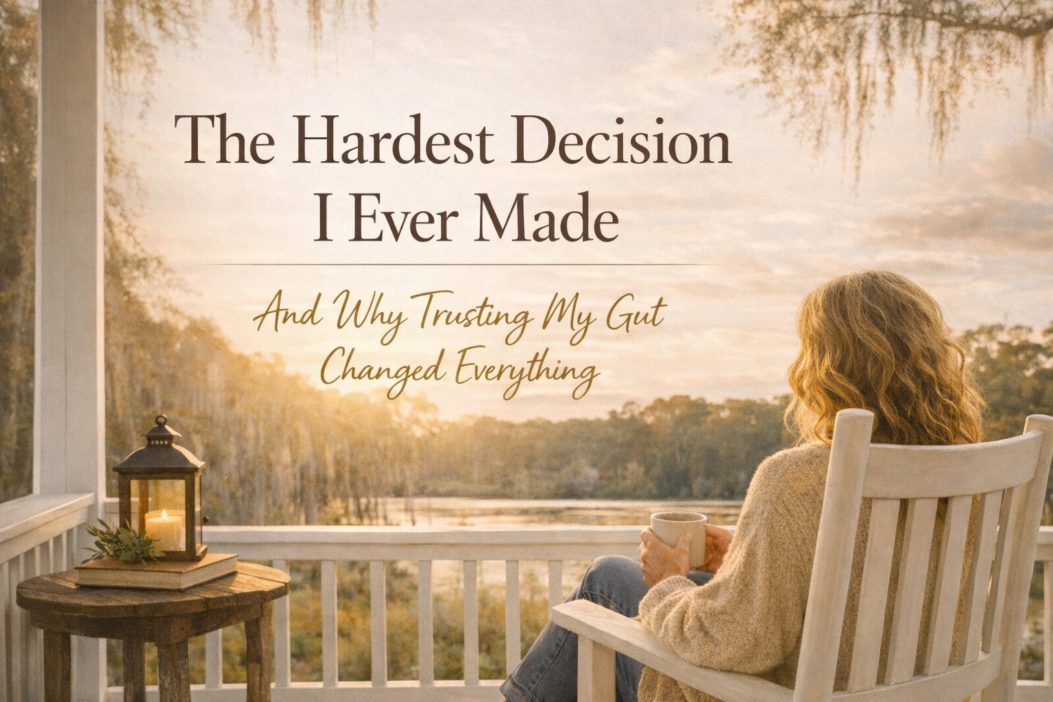 Trusting Your Gut Might Be the Bravest Thing You Ever Do