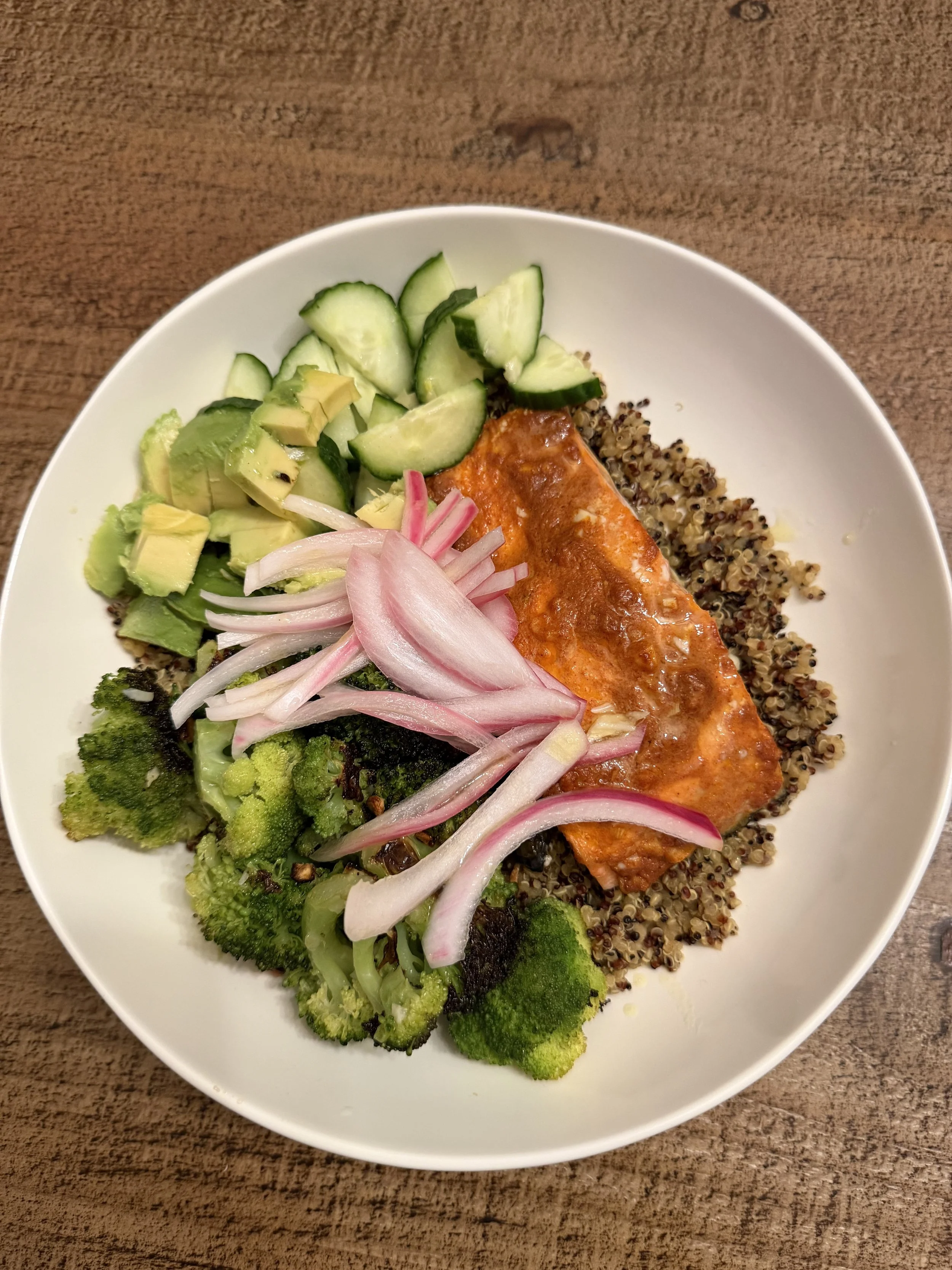 Wild Alaskan Salmon Power Bowls
