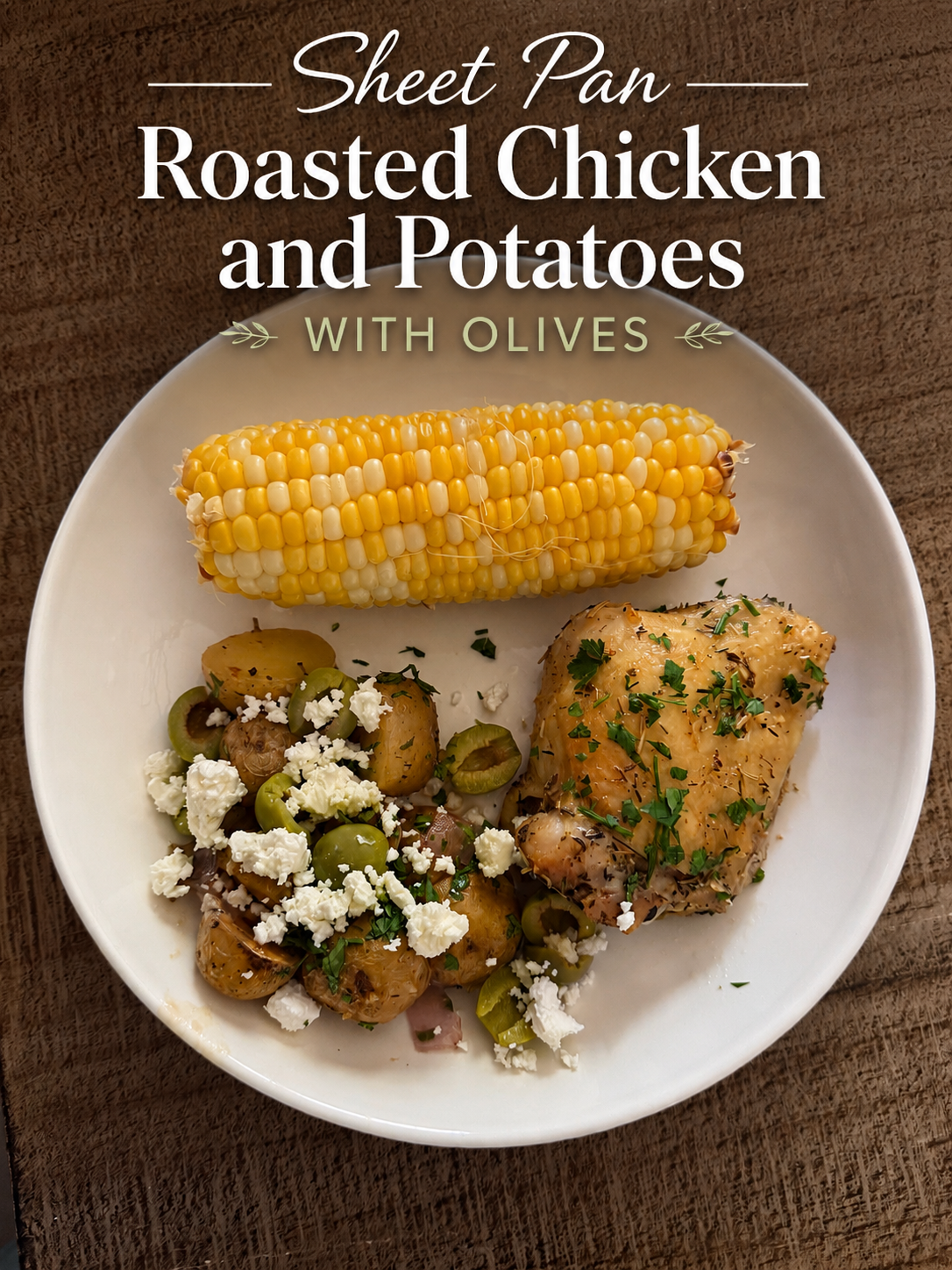 Sheet Pan Roasted Chicken and Potatoes 