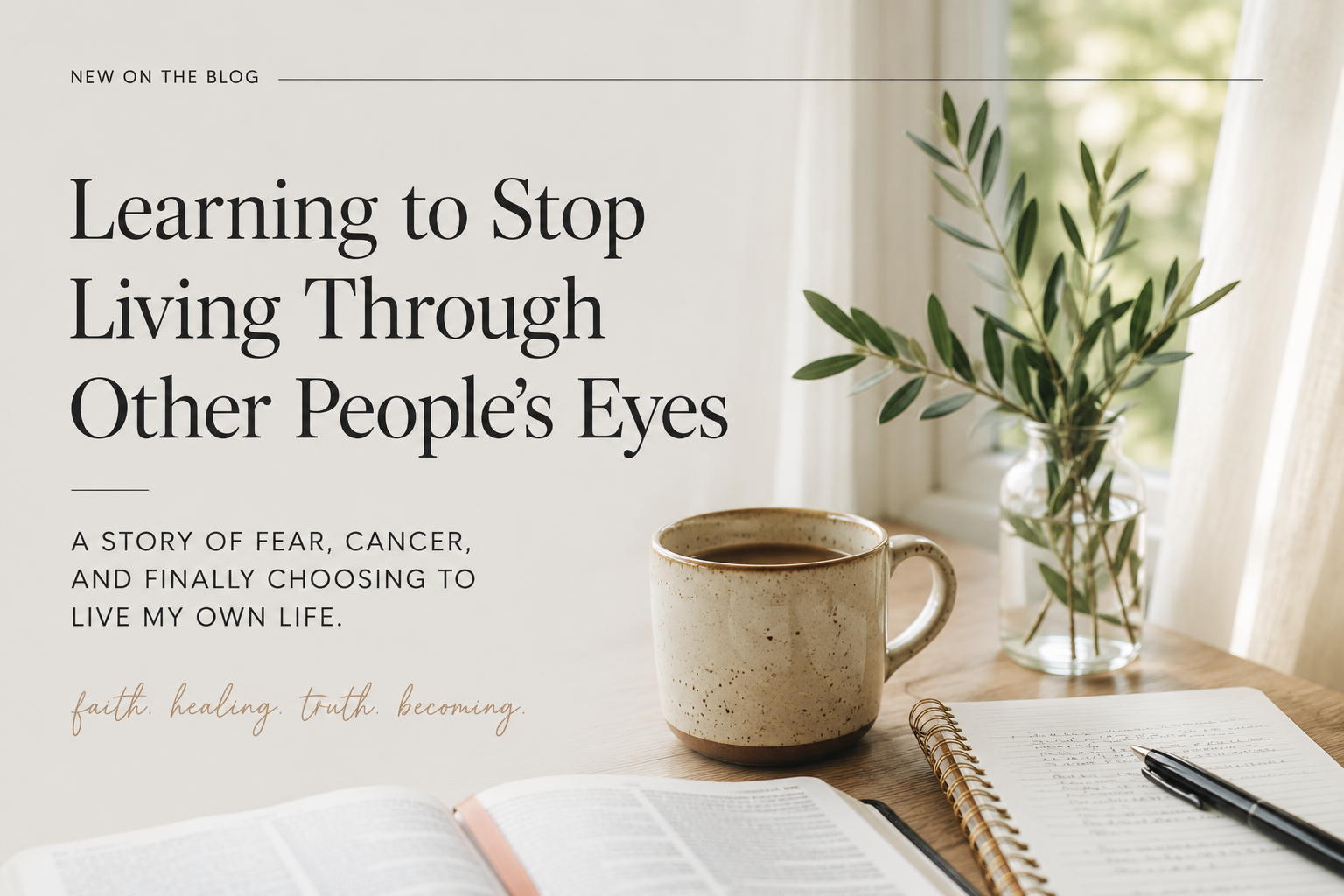 Learning to Stop Living Through Others' Eyes