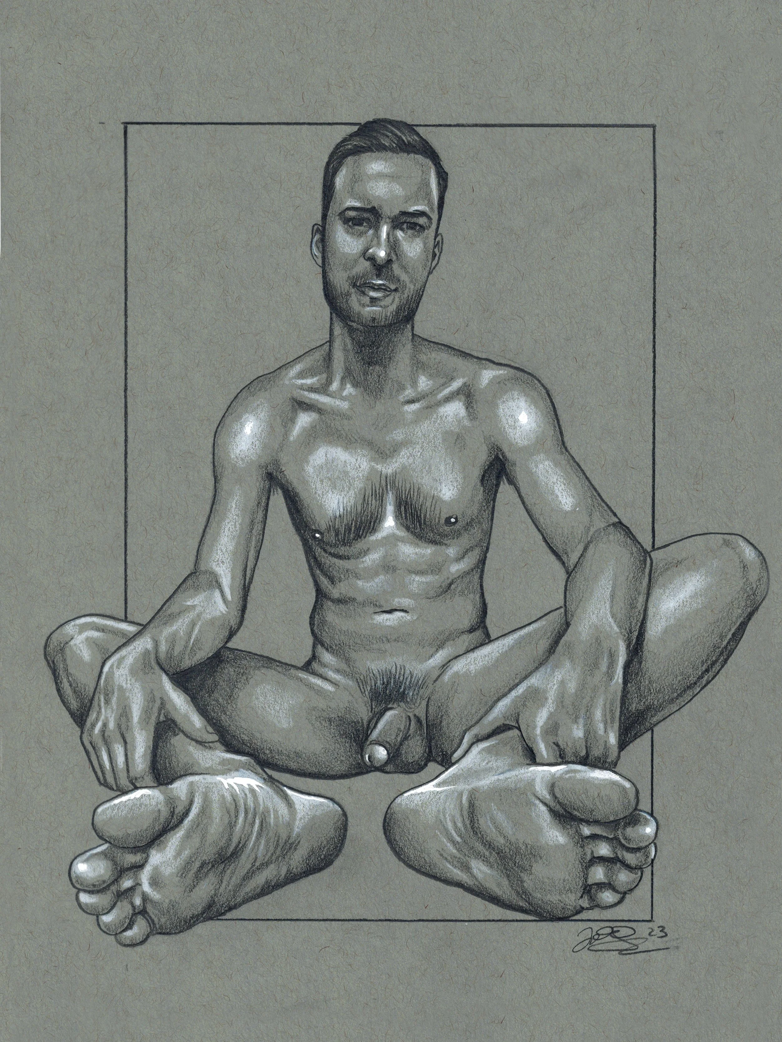 Expose - 12x16 framed
Pencil, Colored Pencil and White Paint
$125