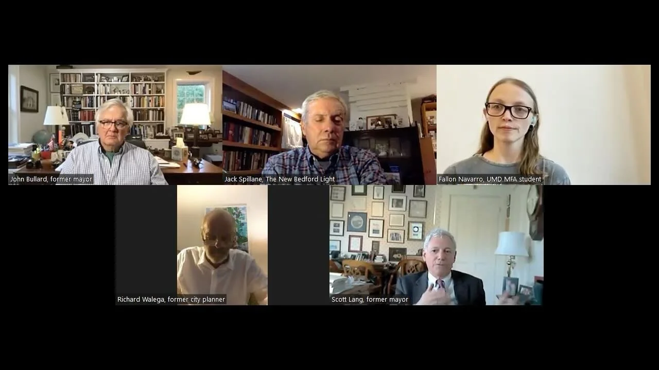 Last week, the New Bedford Light's 'The Chat' with Jack Spillane brought together former New Bedford mayors John Bullard and Scott Lang, former city planner Richard Walega, and 3rd year MFA candidate Fallon Navarro to discuss the impact the Star Stor