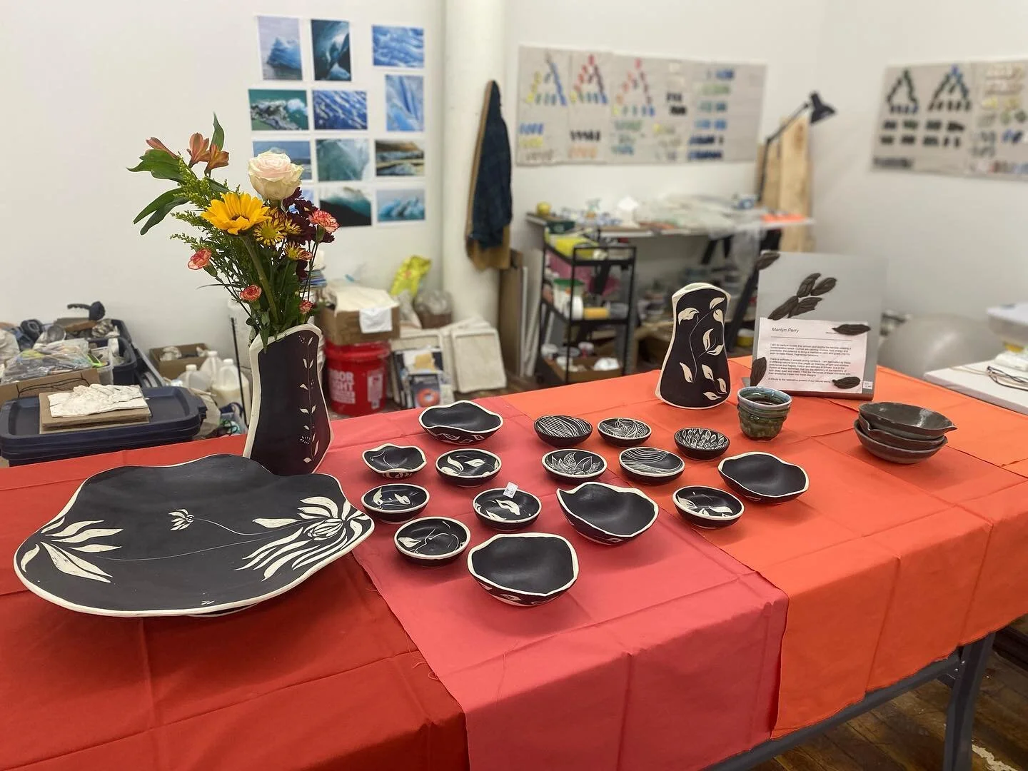 Come by Hatch Street Studios today (10-5pm)  and tomorrow (11-5pm) to see some of our work for sale, Room 207!