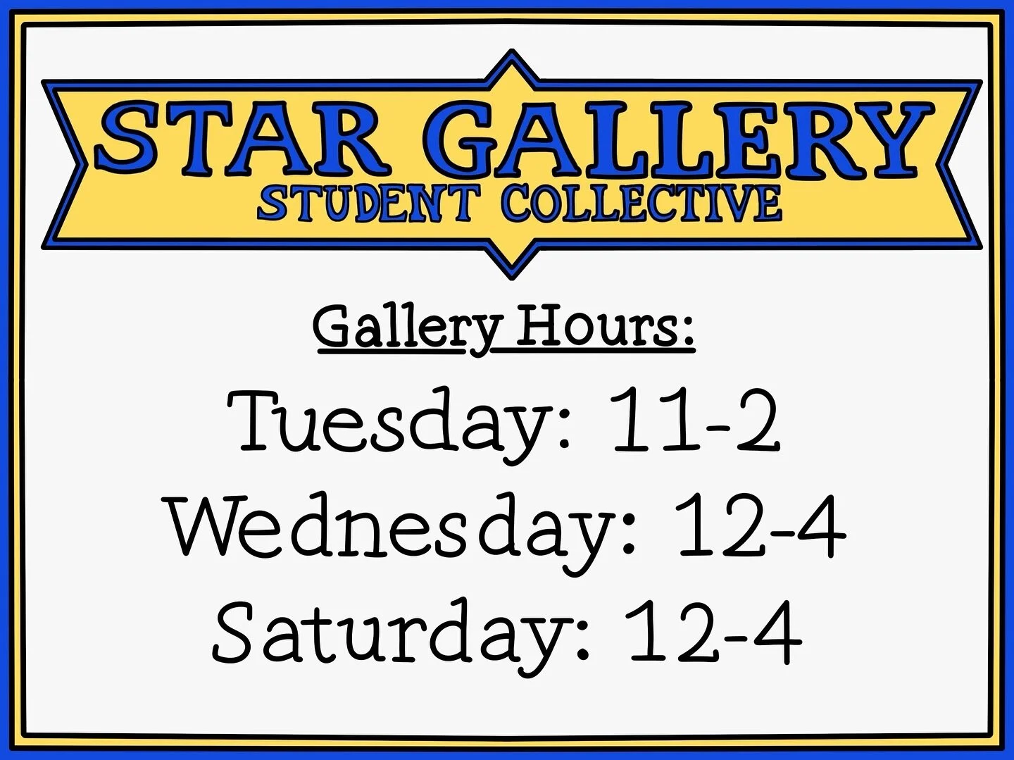 ⭐️ Gallery Hours ⭐️
Come in to see the current exhibtion &amp; stay up to date on our advocacy efforts! 65 Williams Street, New Bedford!