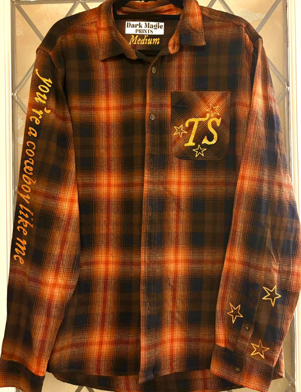 Taylor Swift Evermore (Cowboy Like Me) Custom Plaid Shirt