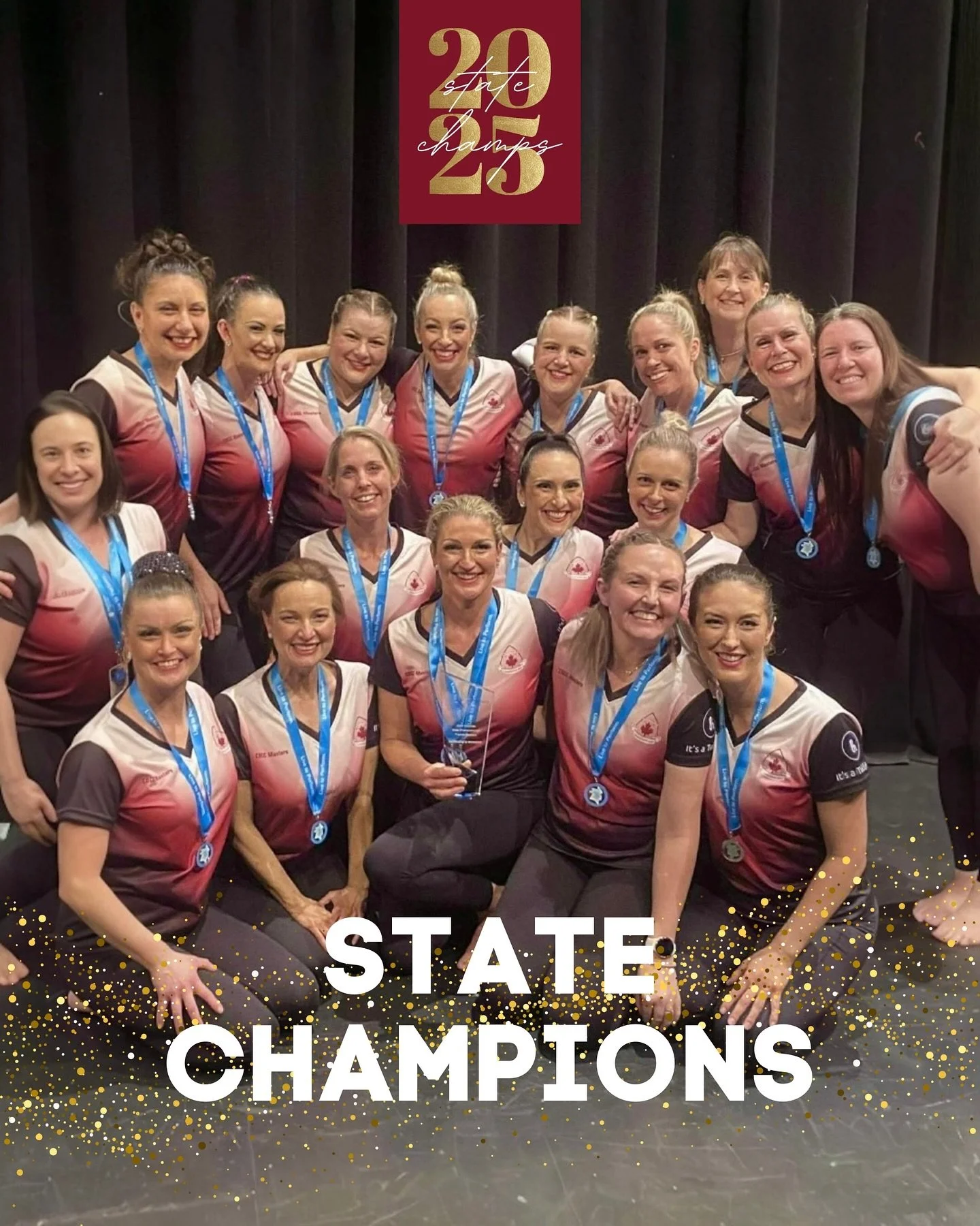 🏆 2025 PREMIER MASTERS STATE CHAMPIONS 🏆

Congratulations, Masters Burgundy and Narelle! Your journey shows us that strength is built in the everyday moments, and greatness is earned together. 

Thank you for inspiring us all with your grace, resil