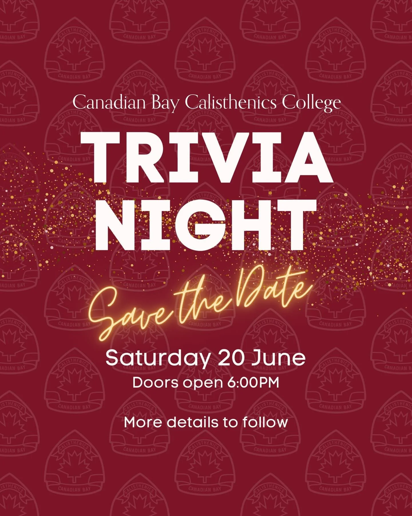Mark your calendars 🗓️
Our Trivia Night is locked in!

📅 Saturday 20 June
⏰ Doors open from 6:00PM

Gather your team&hellip; more details coming soon.