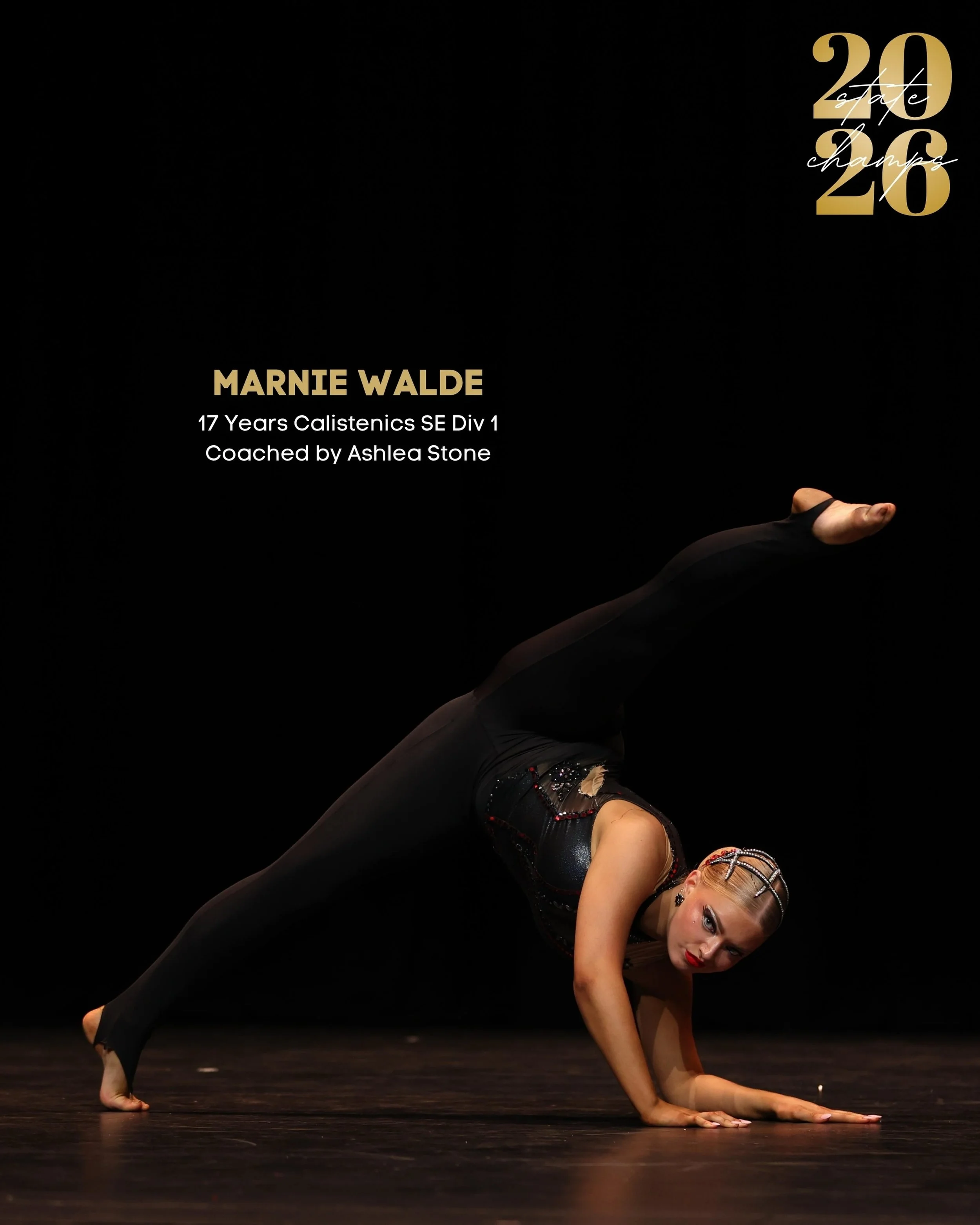 🍁❤️ MARNIE WALDE ❤️🍁

2026 State Champion, 17 Years Calisthenics SE Div 1

🧸 @calisthenicsvictoria
📸 @osmlive_australia

#cv #calisthenicsvictoria #statechamps #canadianbay #canadianbaycalisthenicscollege