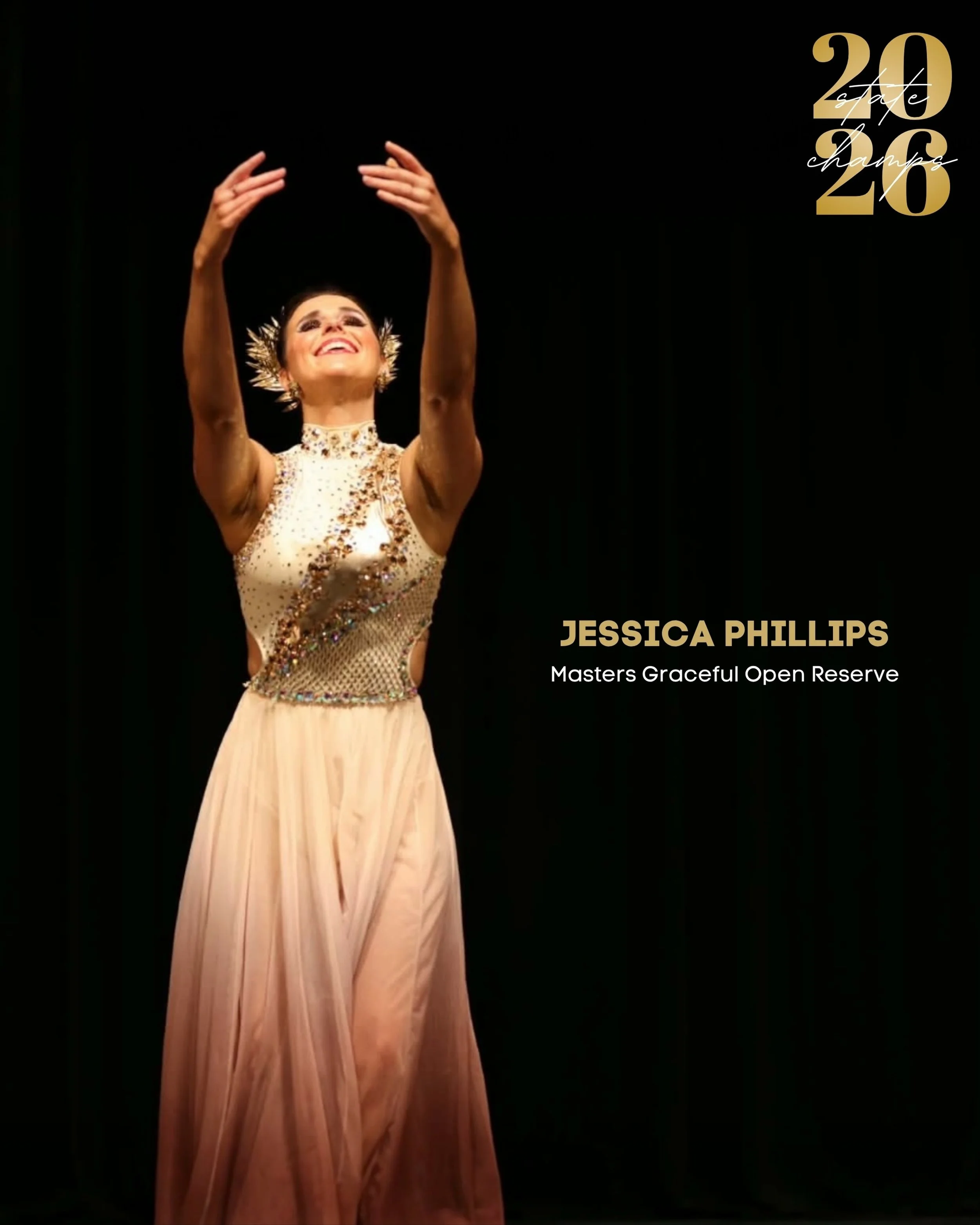 🍁❤️ JESSICA PHILLIPS ❤️🍁

2026 State Champion, Masters Graceful Open Reserve

🧸 @calisthenicsvictoria
📸 @osmlive_australia

#cv #calisthenicsvictoria #statechamps #canadianbay #canadianbaycalisthenicscollege