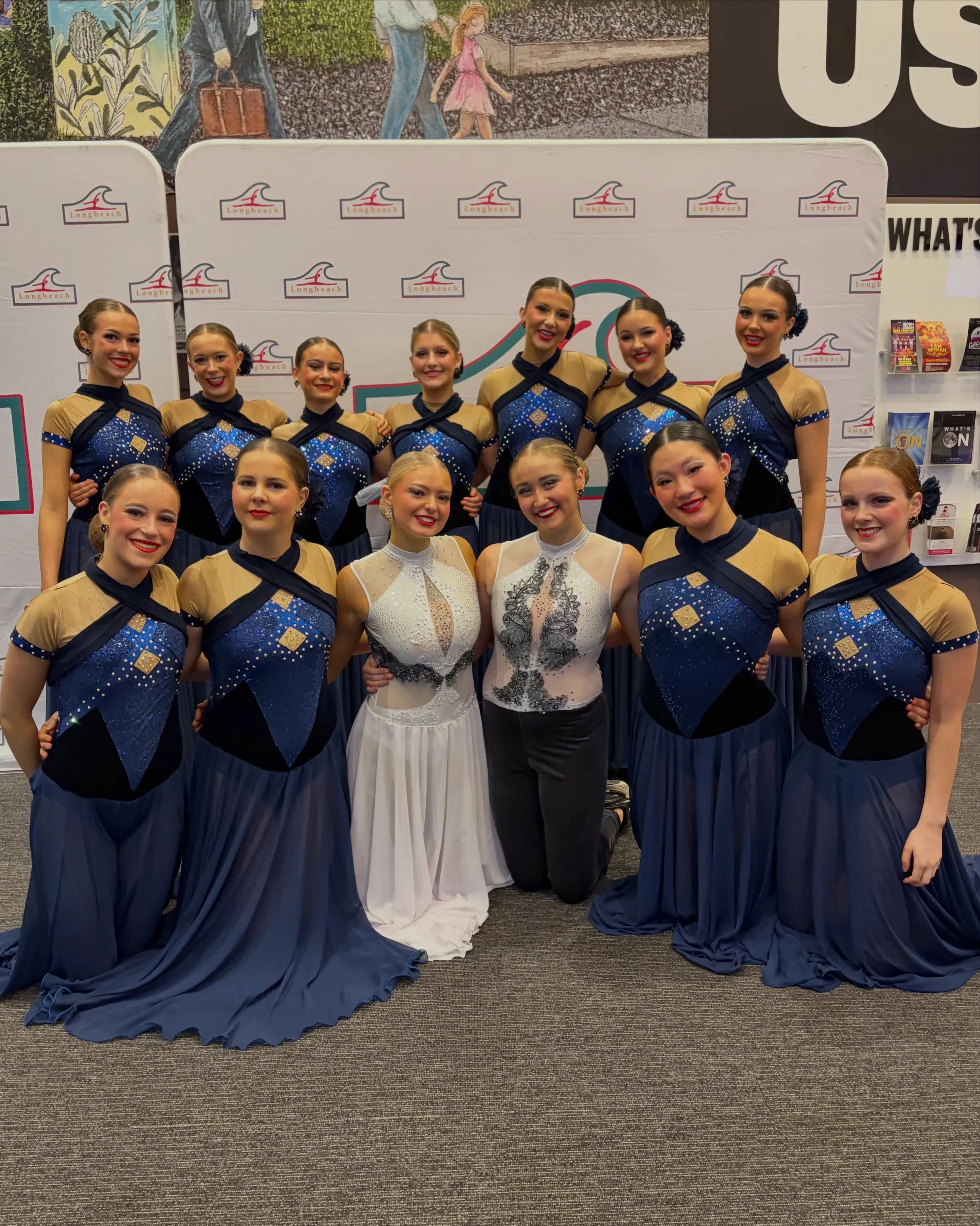 What a team. &hearts;️🍁 Talent gets noticed. Character sets the standard and our Inters have both in abundance.

Congratulations on a wonderful day at @longbeachcalcomp. Incredible performers, beautiful teammates and the kind of young women who repr