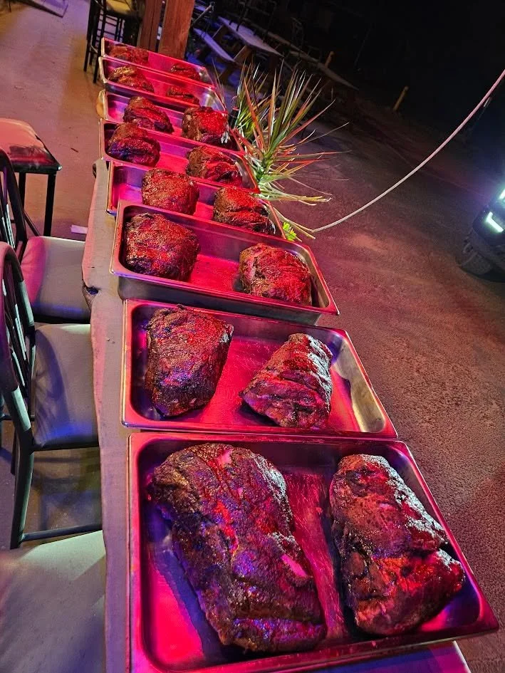 Just a little Memorial Day weekend prep. 🔥

We&rsquo;ve only spotted a couple bears circling the smokers so far.
Get it before they do.

#MemorialDayWeekend #BBQ #Brisket #PulledPork #Smokehouse #LowAndSlow #BBQLovers #SmokedMeat #MeatSweats #Pitmas