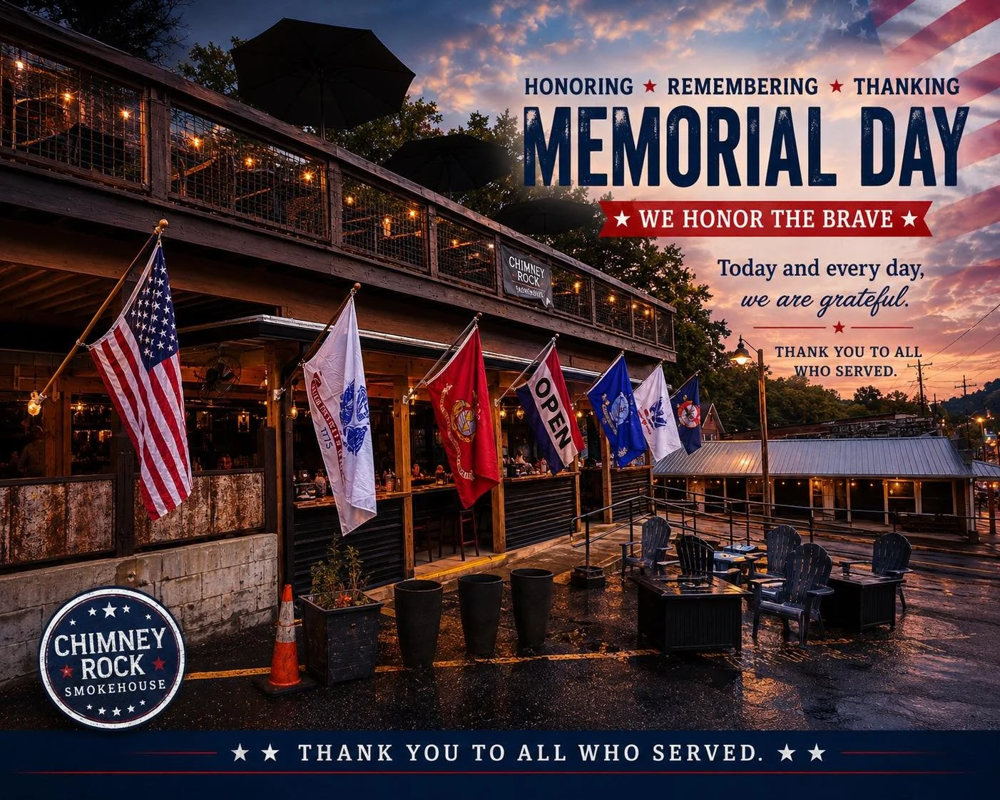🇺🇸 This Memorial Day, we pause to honor and remember the brave men and women who made the ultimate sacrifice for our freedom.

Today and every day, we are grateful for those who served our country with courage and selflessness. Thank you to all vet