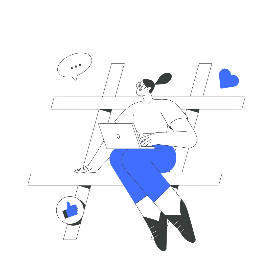 Happy customer writing an online review about their smooth RV transport experience.