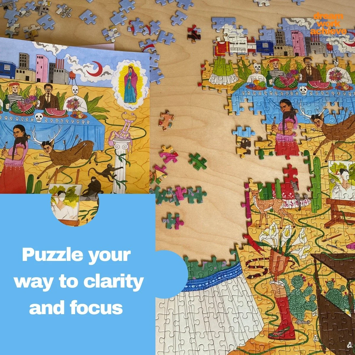 Doing puzzles isn&rsquo;t just a relaxing pastime - it&rsquo;s great for your mental fitness, growth, and wellbeing.

Puzzling can:
🧩 Improve focus and attention by training your brain to notice patterns and details.
🧩Strengthen problem-solving ski