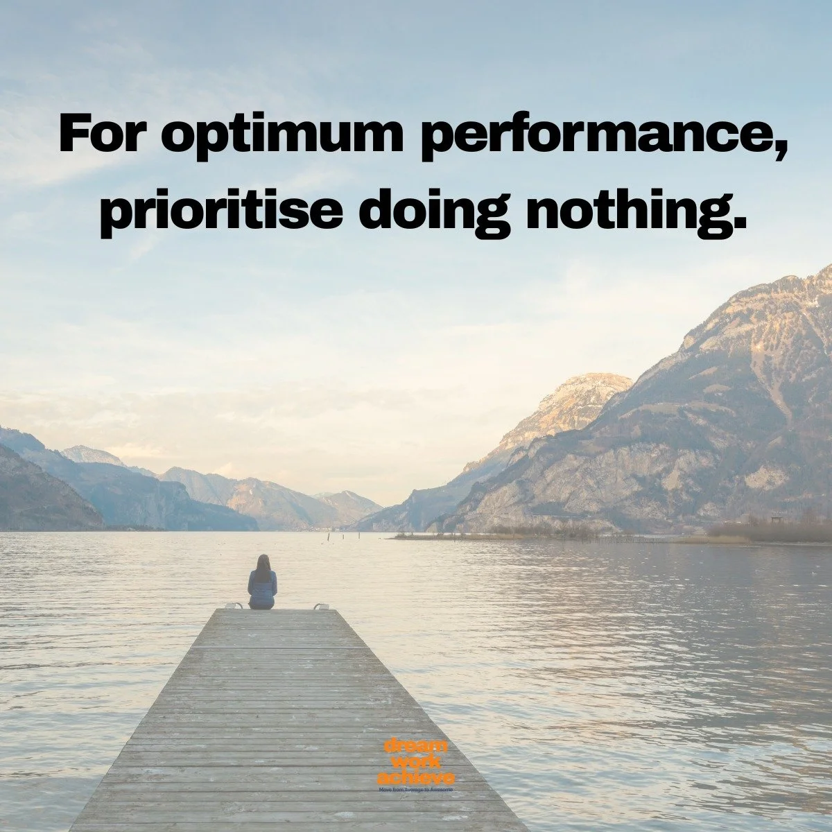 🧠 Downtime isn&rsquo;t laziness &mdash; it&rsquo;s essential brain maintenance.

Your brain isn&rsquo;t built for constant output. Rest and stillness give your mind space to recharge, integrate ideas, and perform at its best.

When you slow down, yo