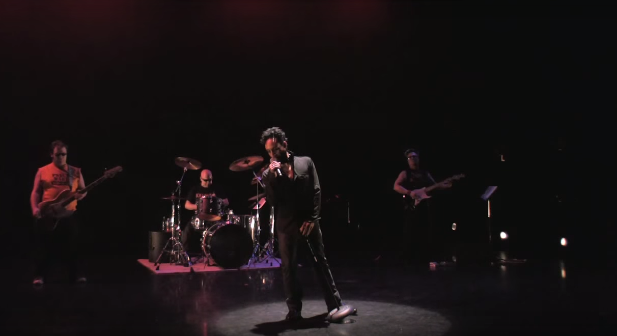 Performing as alter-ego, The Nomad Junkie in "Gentrified Minds." (2011, NYC)