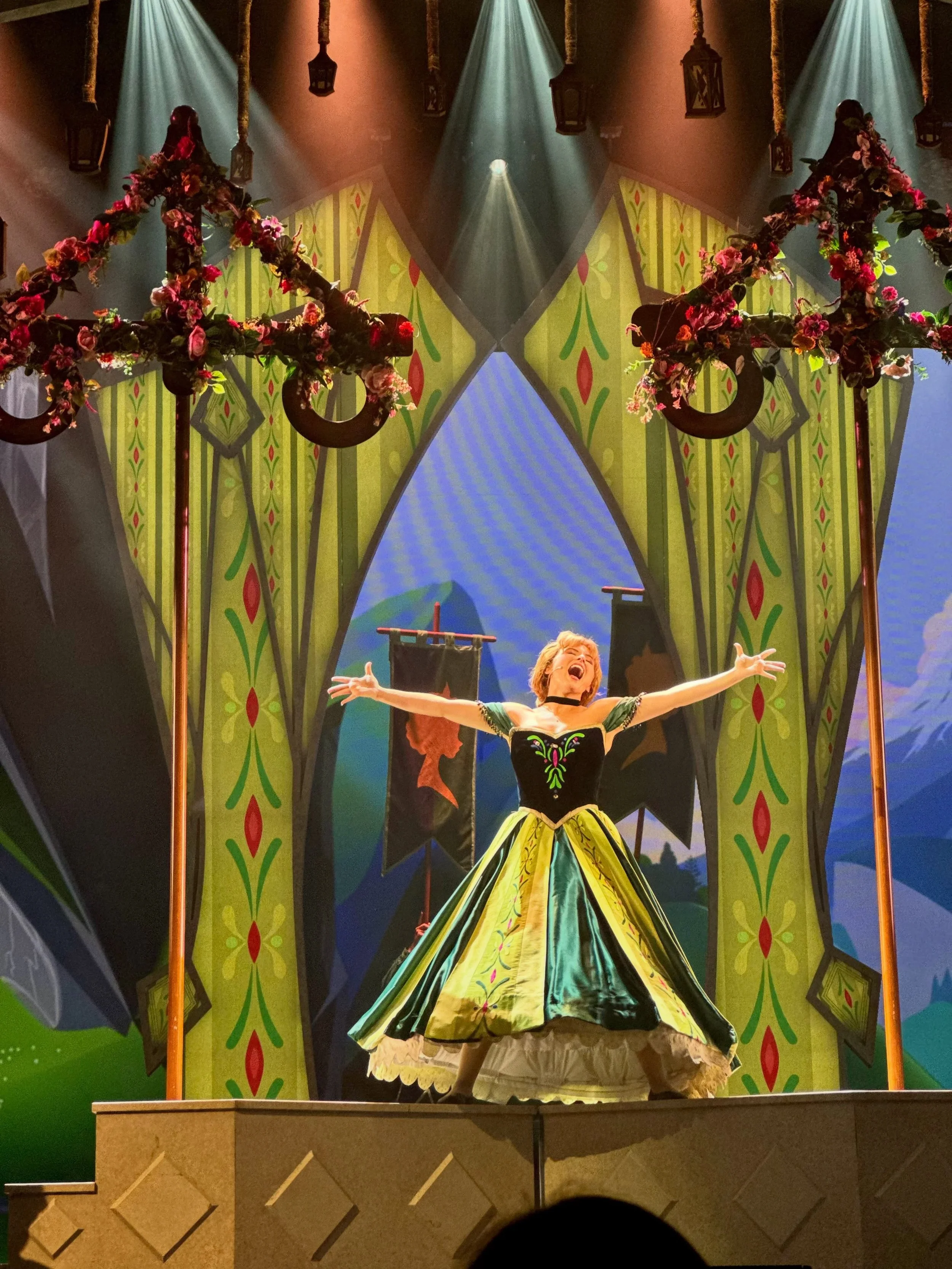 We hit 100 Frozens on Princess Week! 
This time with this role has meant everything to me. A dream so long in the making. Soaking up the last 2 weeks with my favorite awkward girl 🥹❄️🌷

#disneycruiseline #disneydestiny #frozen #princessweek