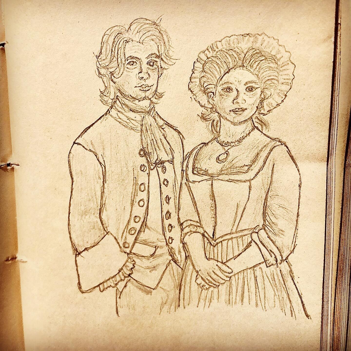 ✍️ Cecelia&rsquo;s Sketchbook

🇫🇷 From France to servitude: James and Bridgette Rousseau came to England lured by a promise of land management by Baron Henry Rowley, but life had other plans. Instead of overseeing lands, they found themselves trapp