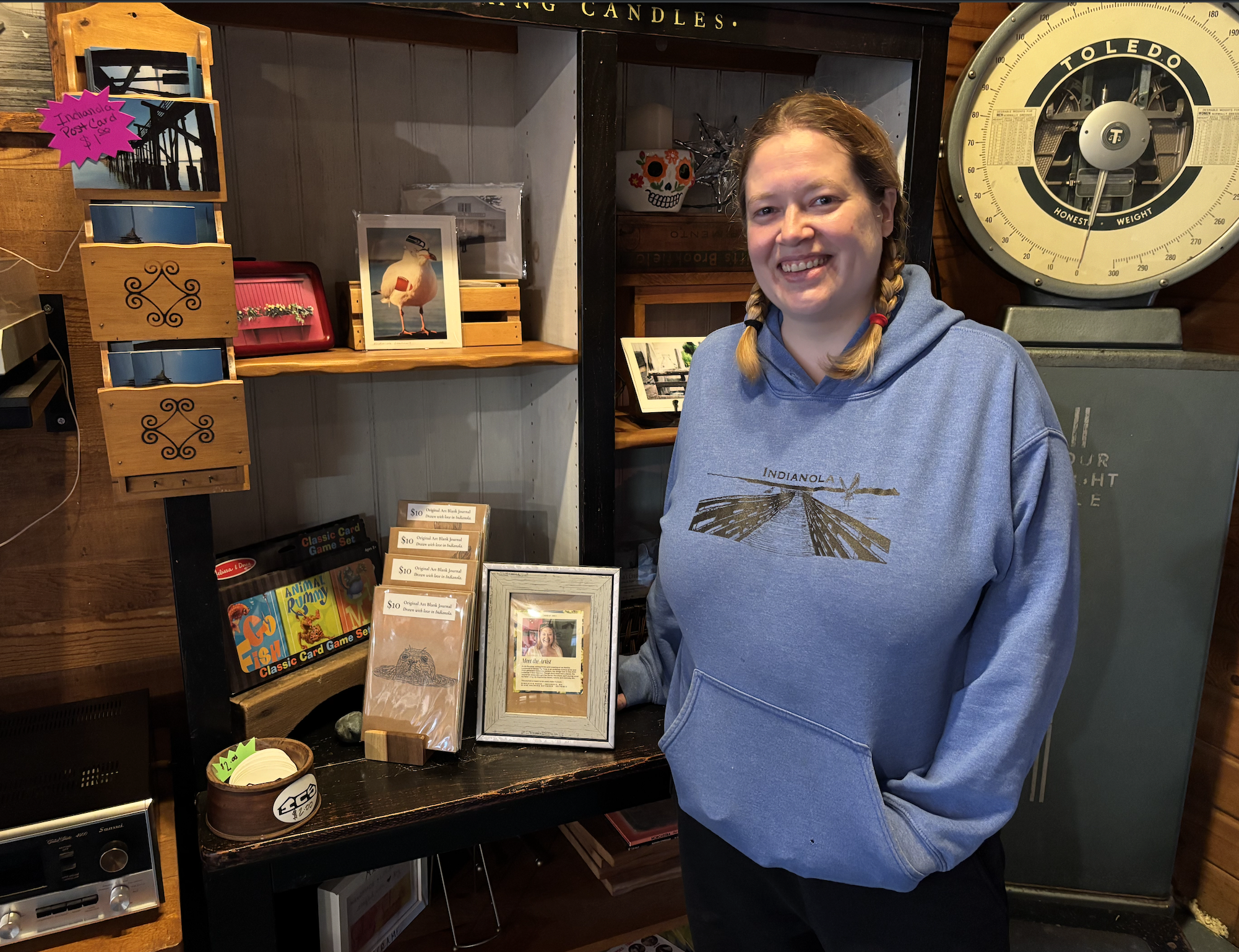 My art selling in a shop for the first time!