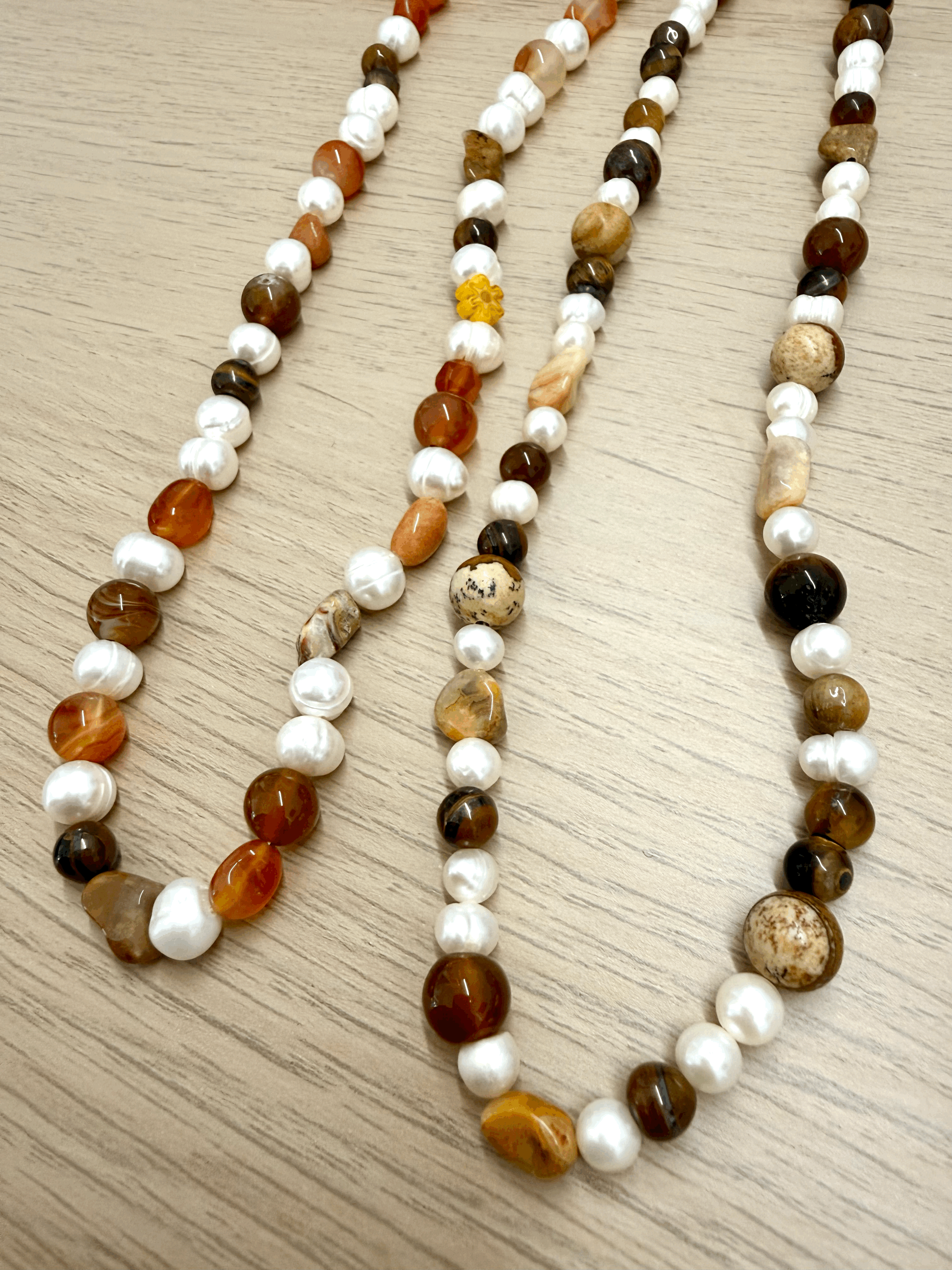[LUXE EARTHY] One-Off Necklaces