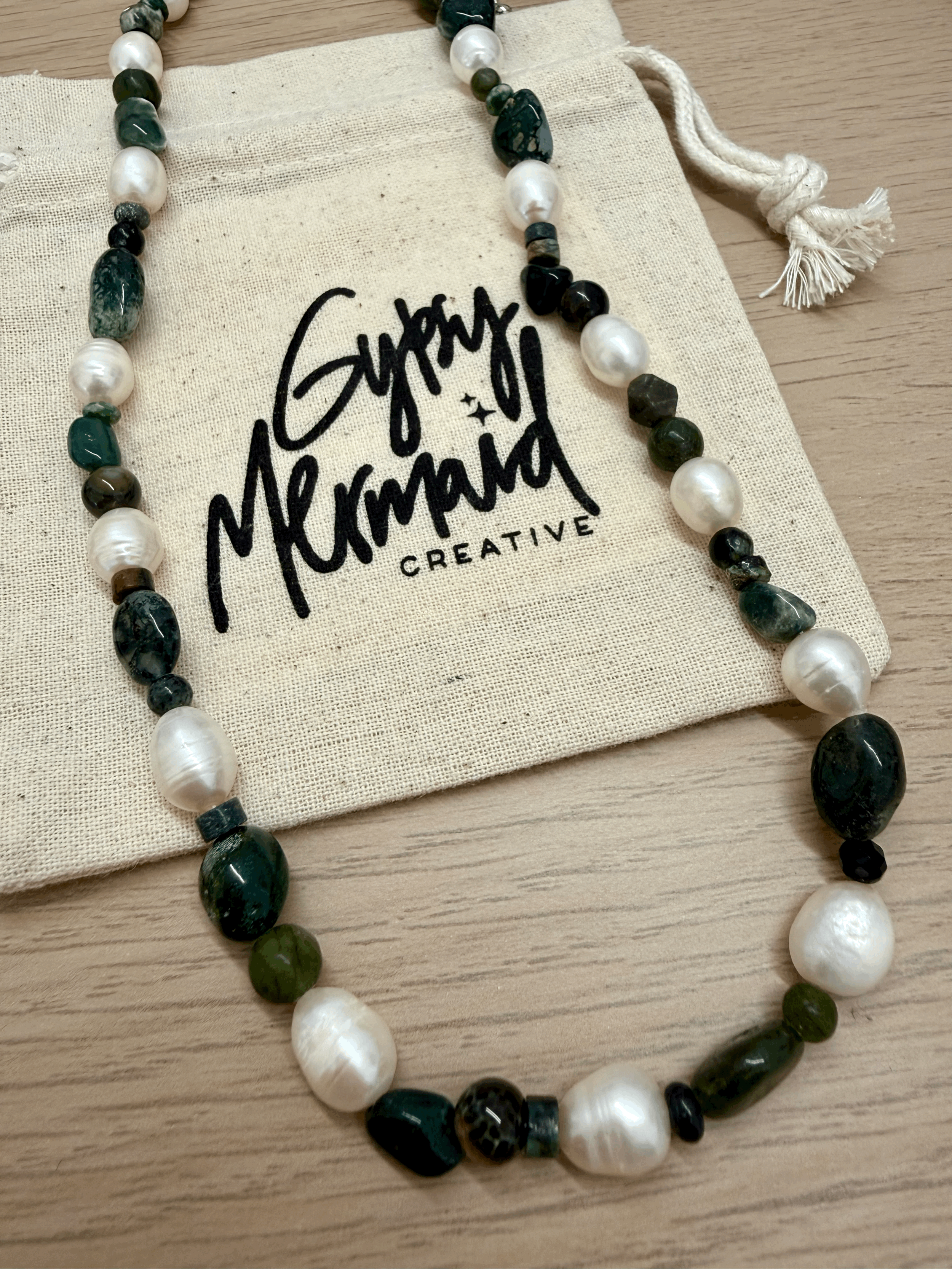 [DARK GREEN] One-Off Necklaces