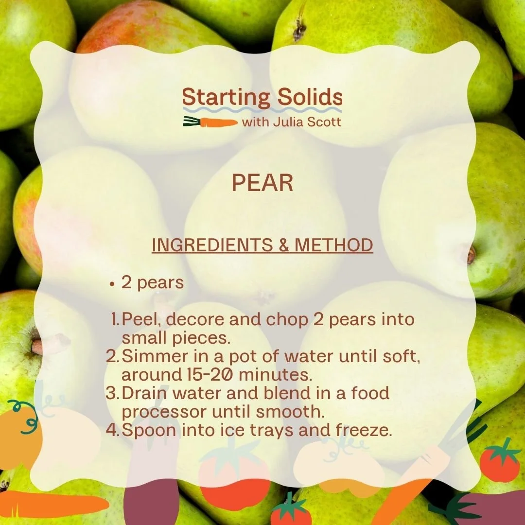 Pear Puree